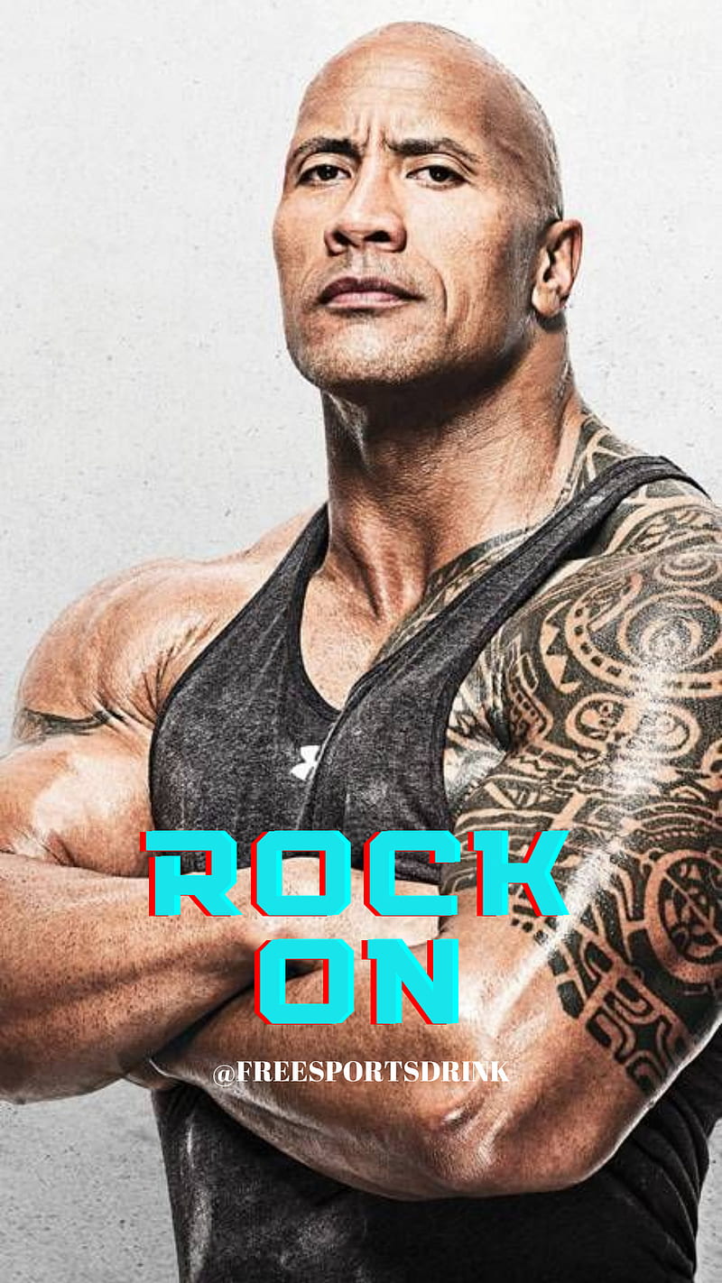 800x1422 Rock On dwayne, dwayne johnson, iphone, johnson, the rock, wrestling, wwe, HD phone wallpaper