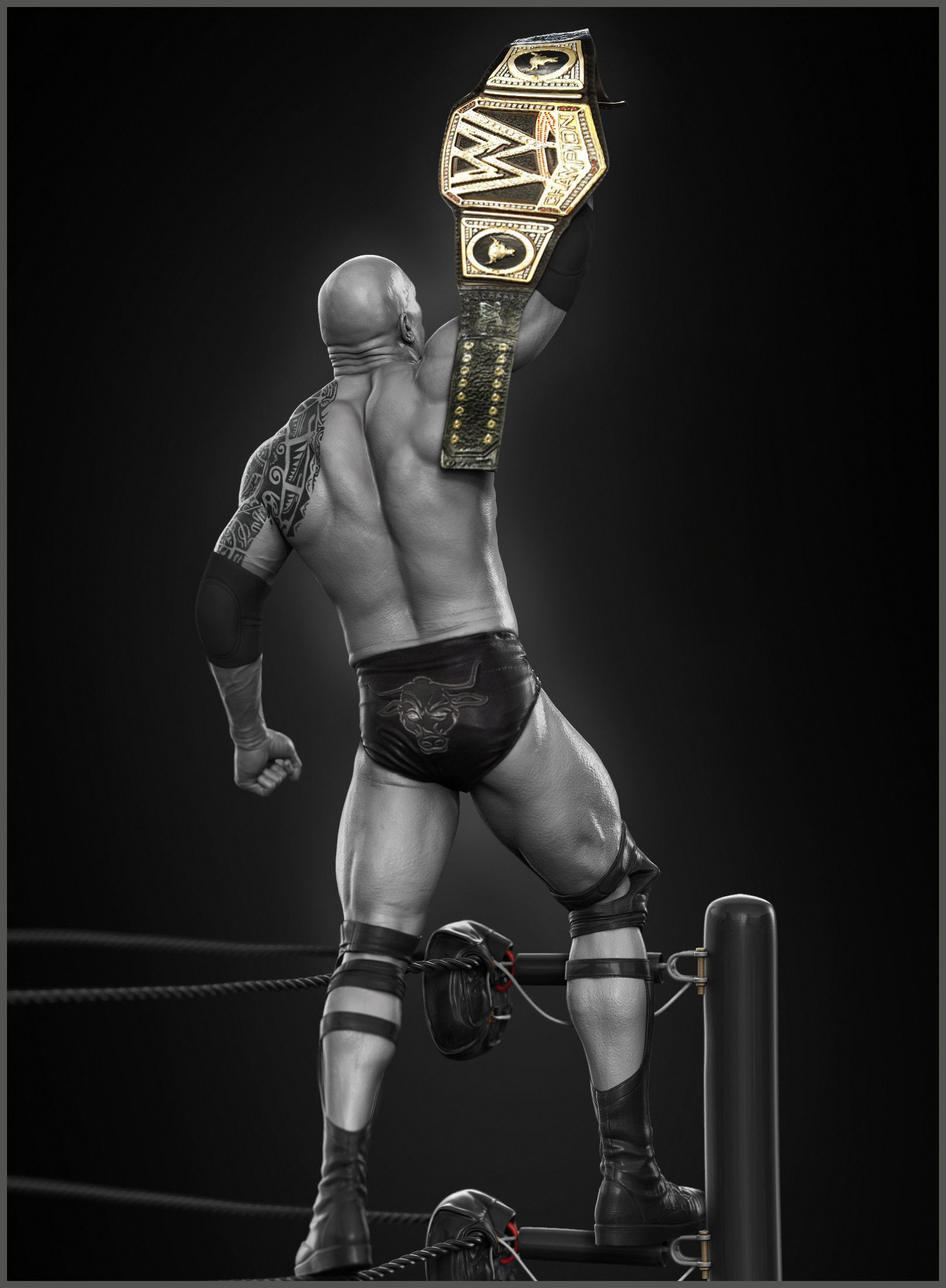 1618x2203 Dwayne The Rock Johnson done