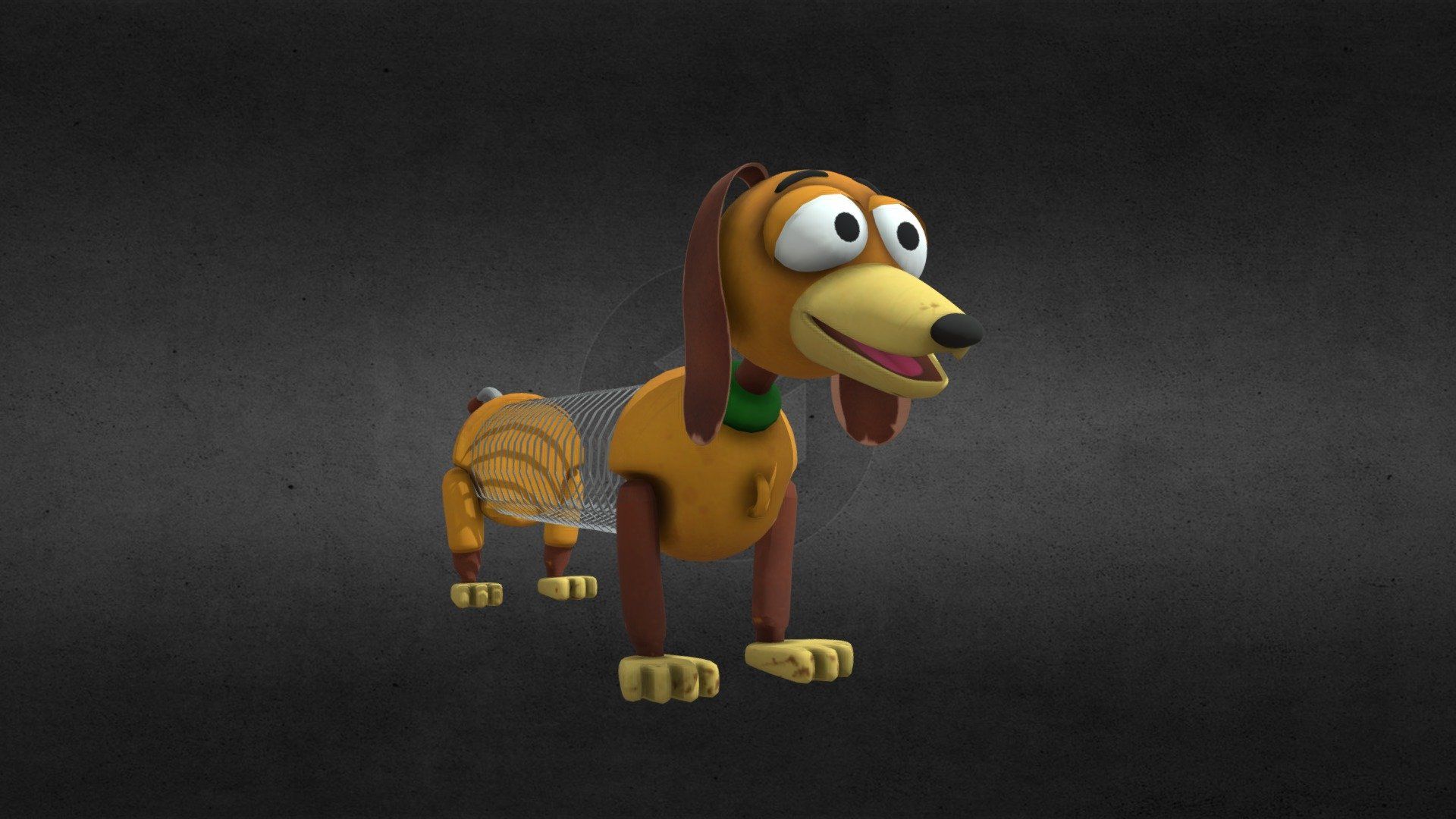 1920x1080 Slinky Dog Free 3D model by JennyfanMeetTheRobinsonGame [d456448]