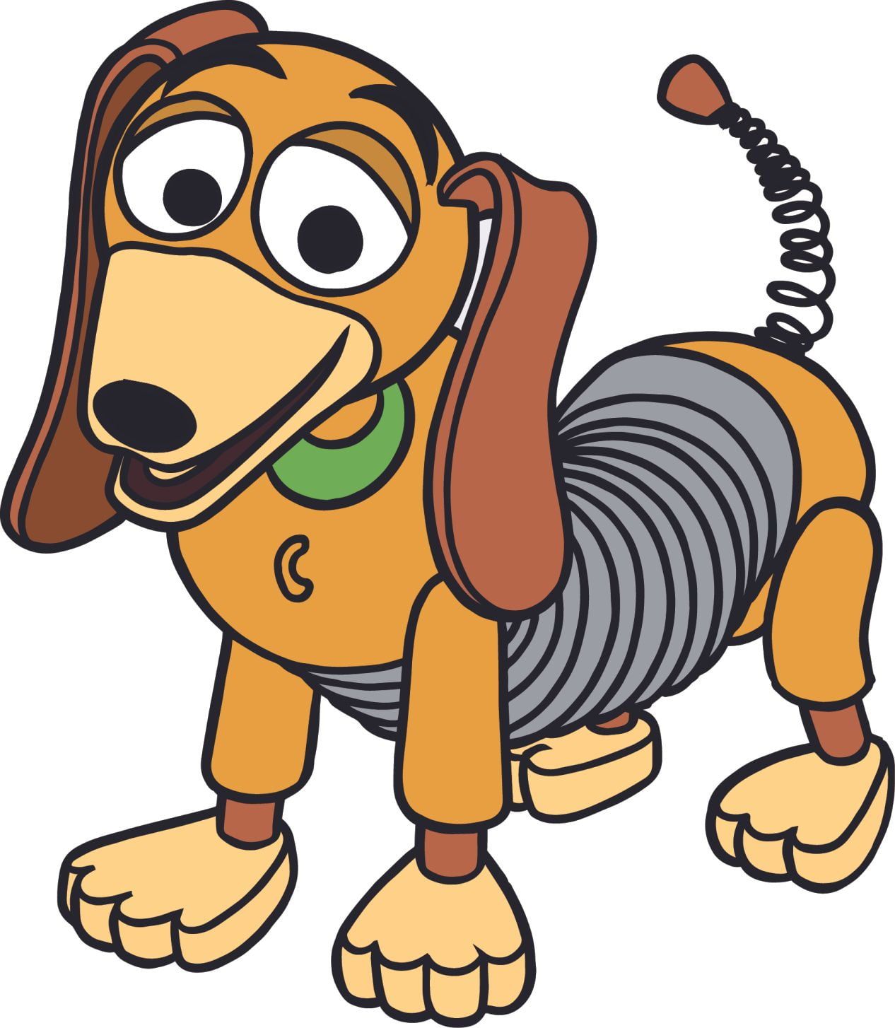 1266x1454 Design with Vinyl Slinky Dog Toy Story Wall Decal