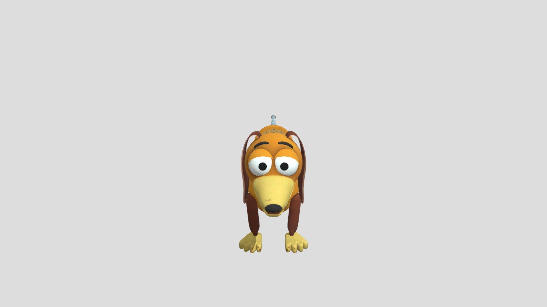 1920x1080 Slinky Dog Rigged Free 3D model by CLfanmodel [eb95be6]