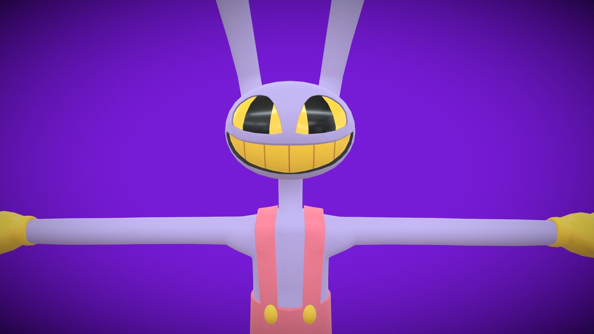 1920x1080 Jax digital circus Free 3D model by Fnf fan [2e4524d]