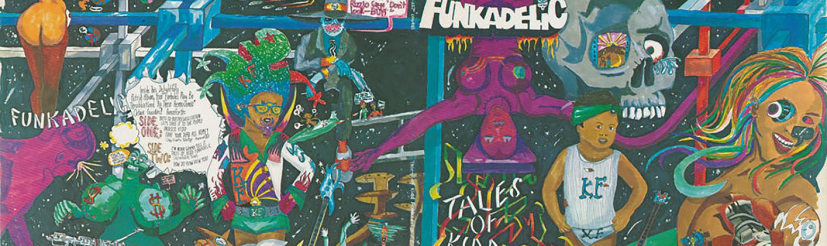 1680x500 In Picture: Pedro Bell's Risqué, Futuristic Album Covers