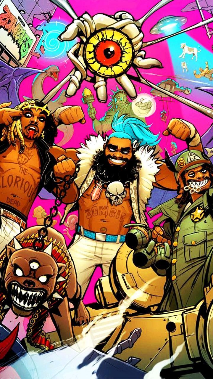 720x1280 Flatbush Zombies. Flatbush zombies, Zombie wallpaper, Zombie art