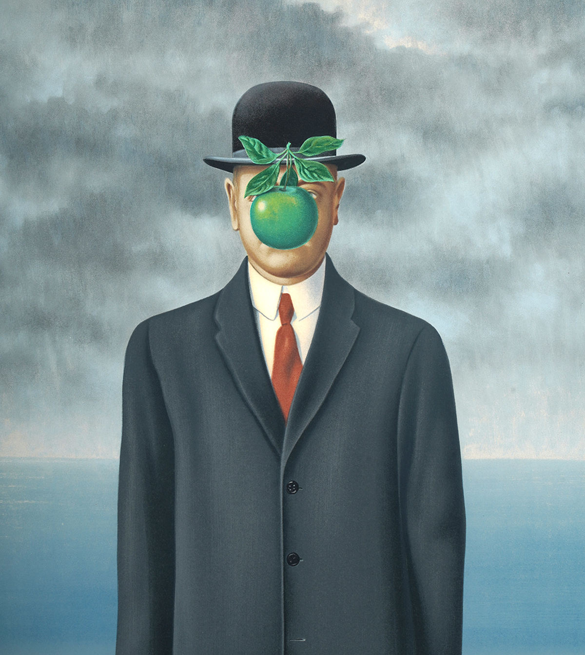 1200x1345 Lot Magritte 'Le Fils de L'Homme' Lithograph