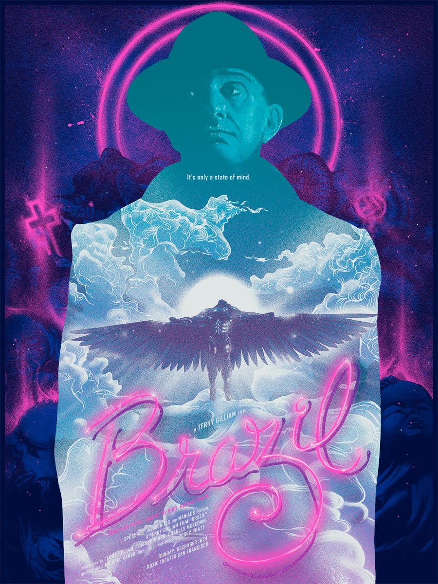 900x1200 Brazil by Nikita Kaun. Movie Poster