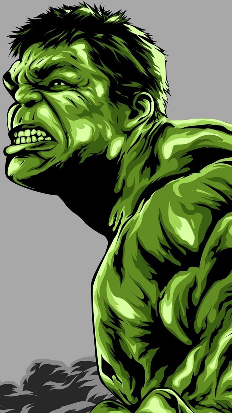 800x1422 The Hulk, green, hero, incredible, HD phone wallpaper