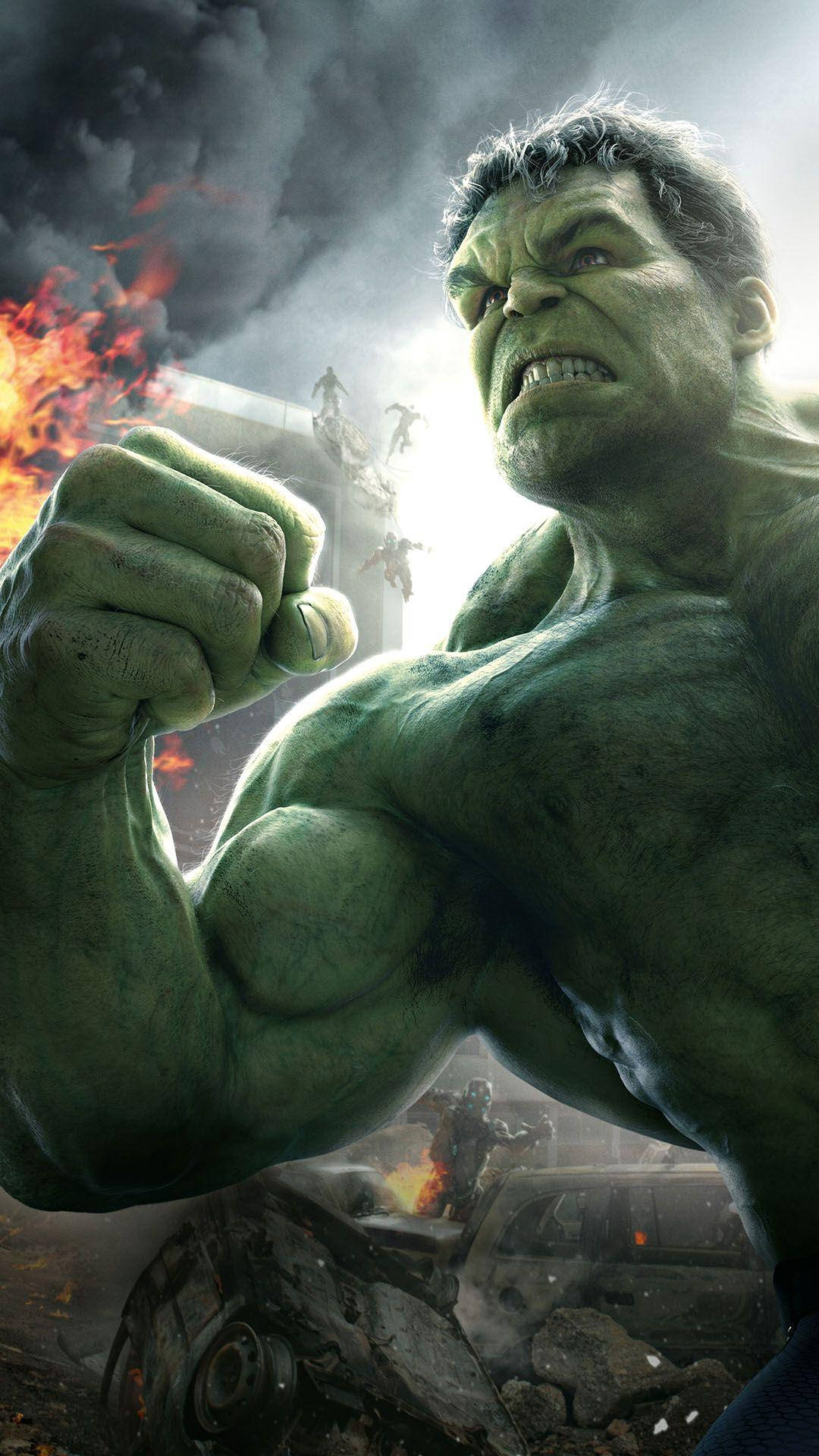 1080x1920 Download 4K Phone Background Hulk Age Of Ultron Wallpaper