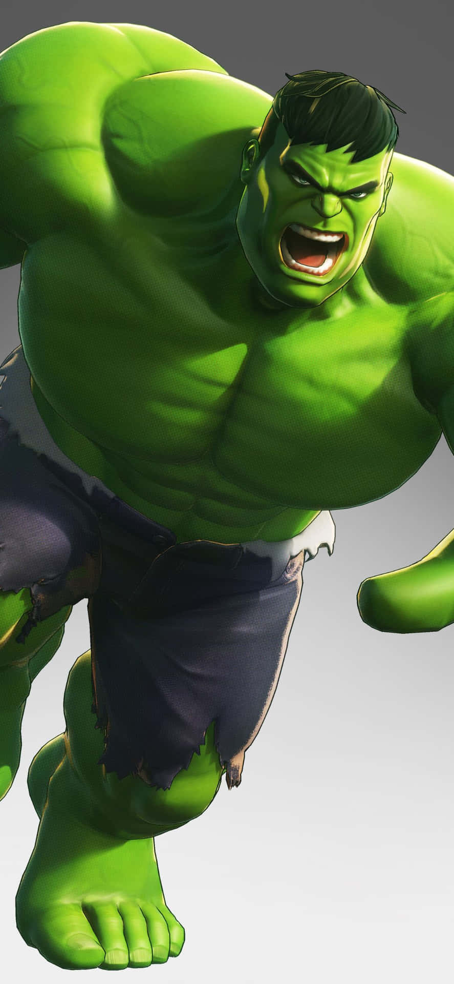 887x1920 Download The Hulk iPhone XS Marvel Background
