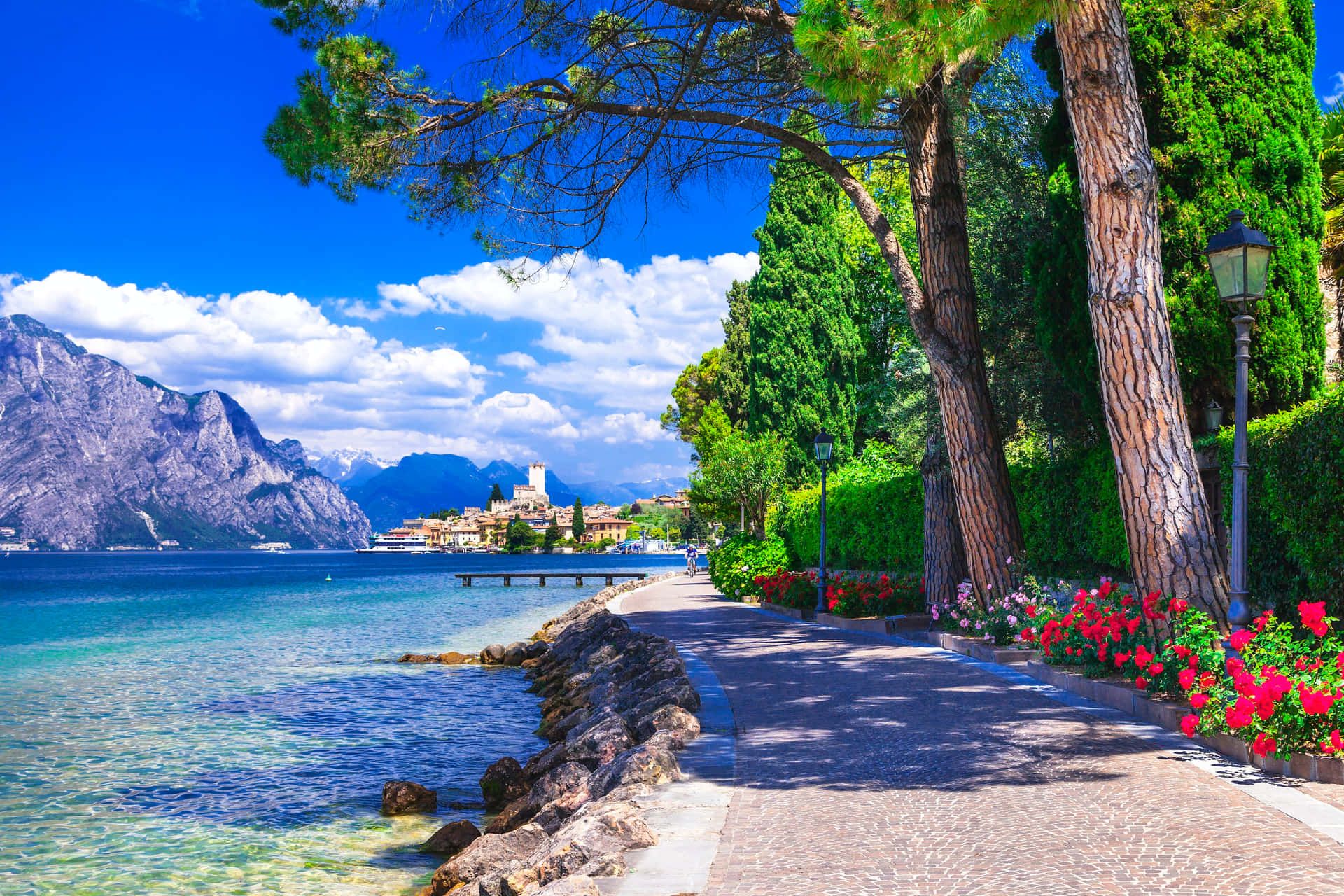 1920x1280 Download Lake Garda Of Lago Di Garda Wallpaper