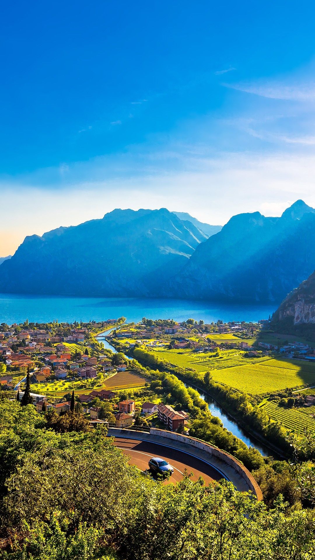 1080x1920 Lake Garda Wallpaper