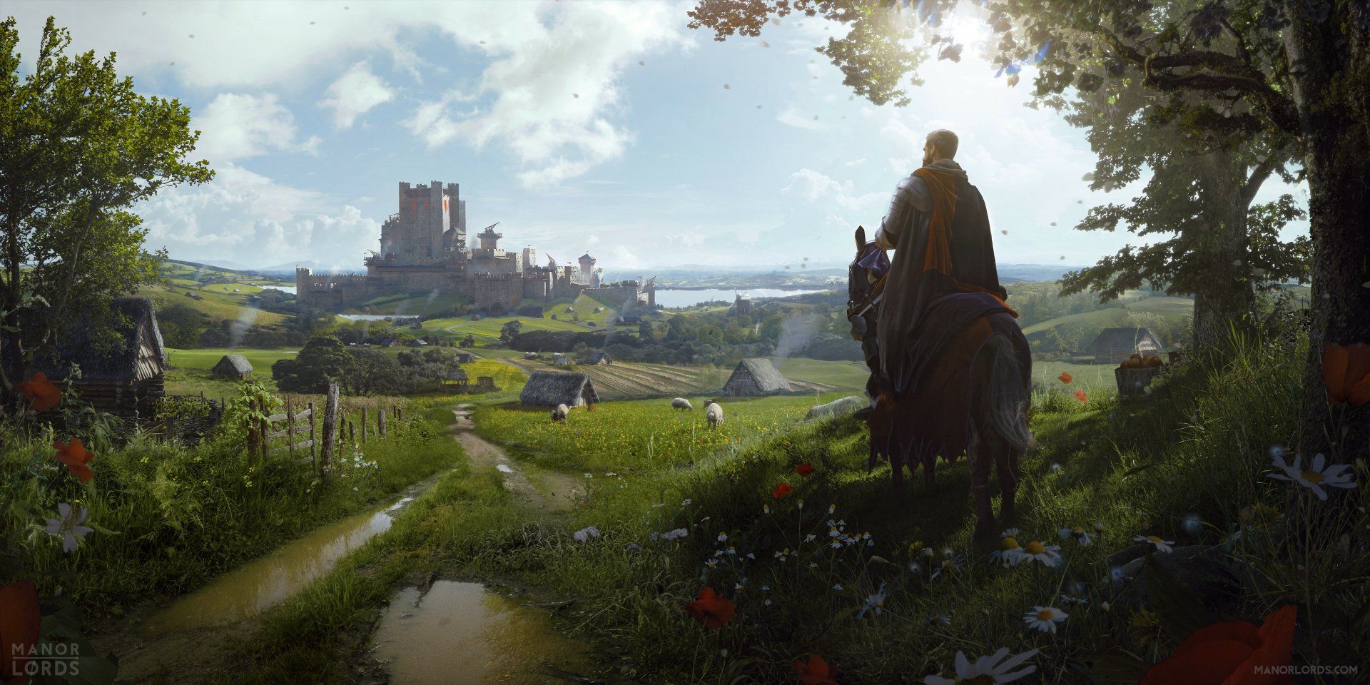 1920x960 Download Video Game Manor Lords HD Wallpaper