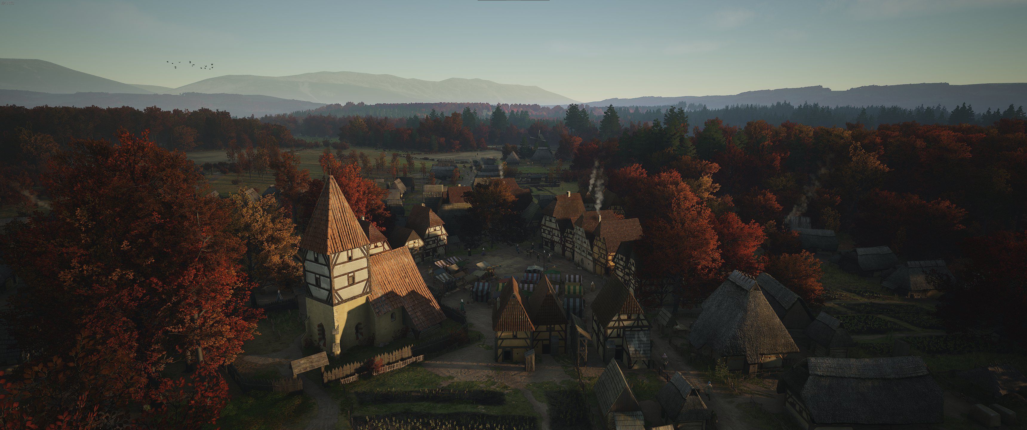 3440x1440 Manor Lords Wallpaper and Background: Free HD Download