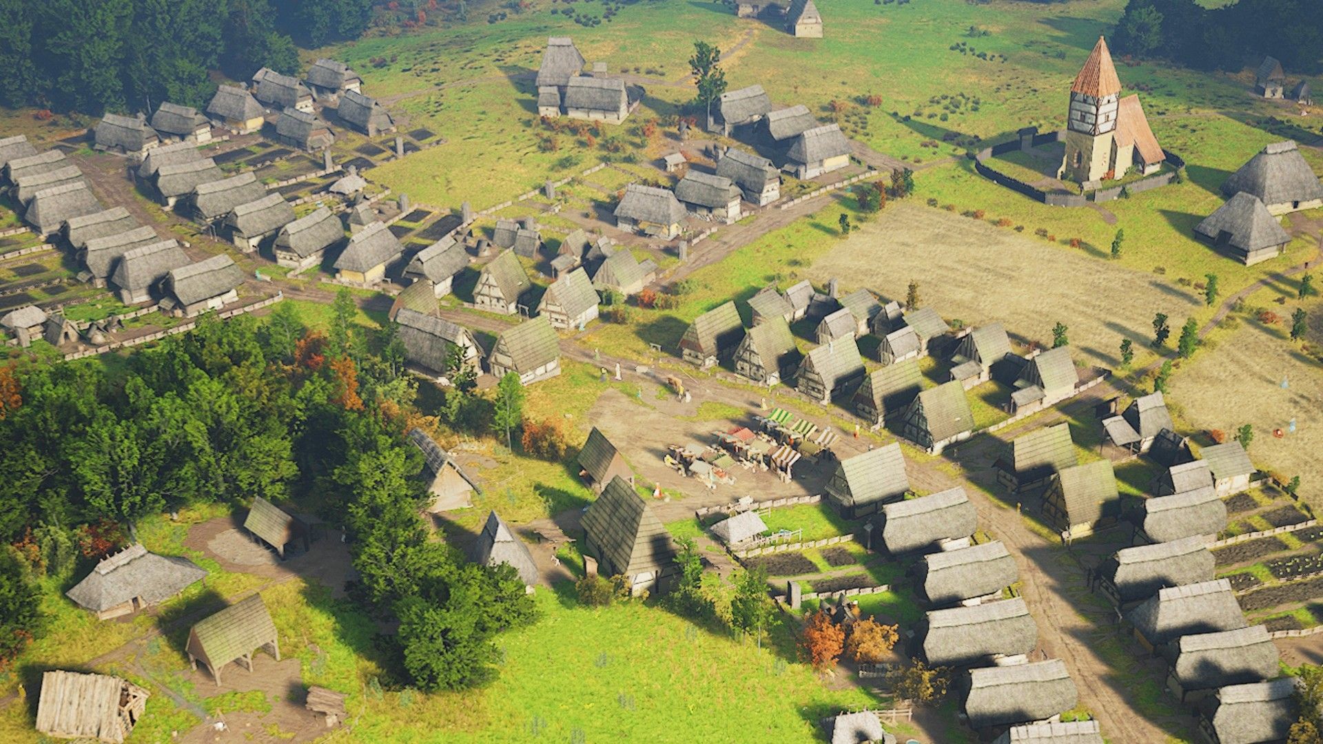 1920x1080 Gigantic Manor Lords update makes the medieval city builder feel like a new game