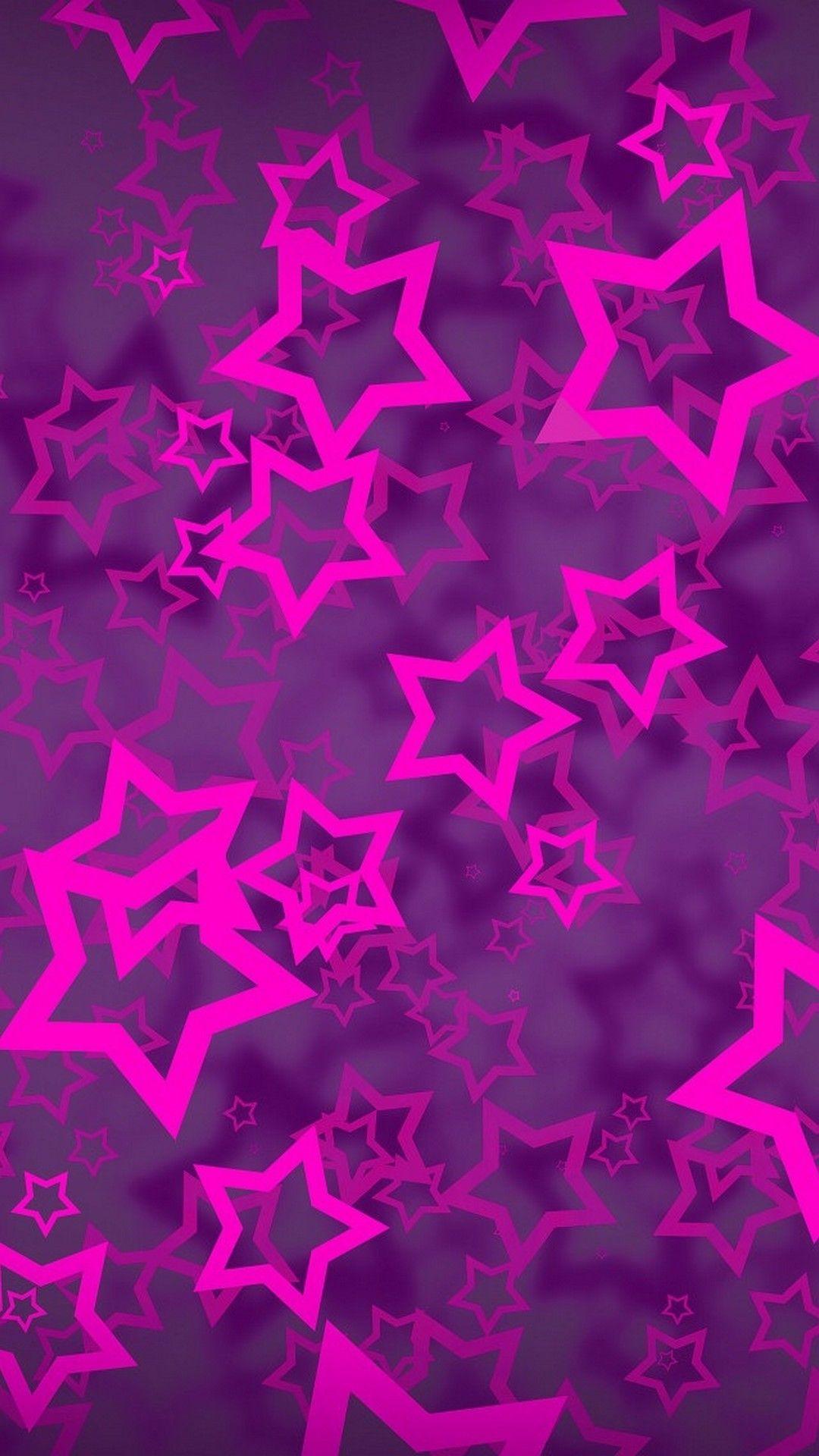 Pink And Purple Fabric Wallpaper and Home Decor  Spoonflower