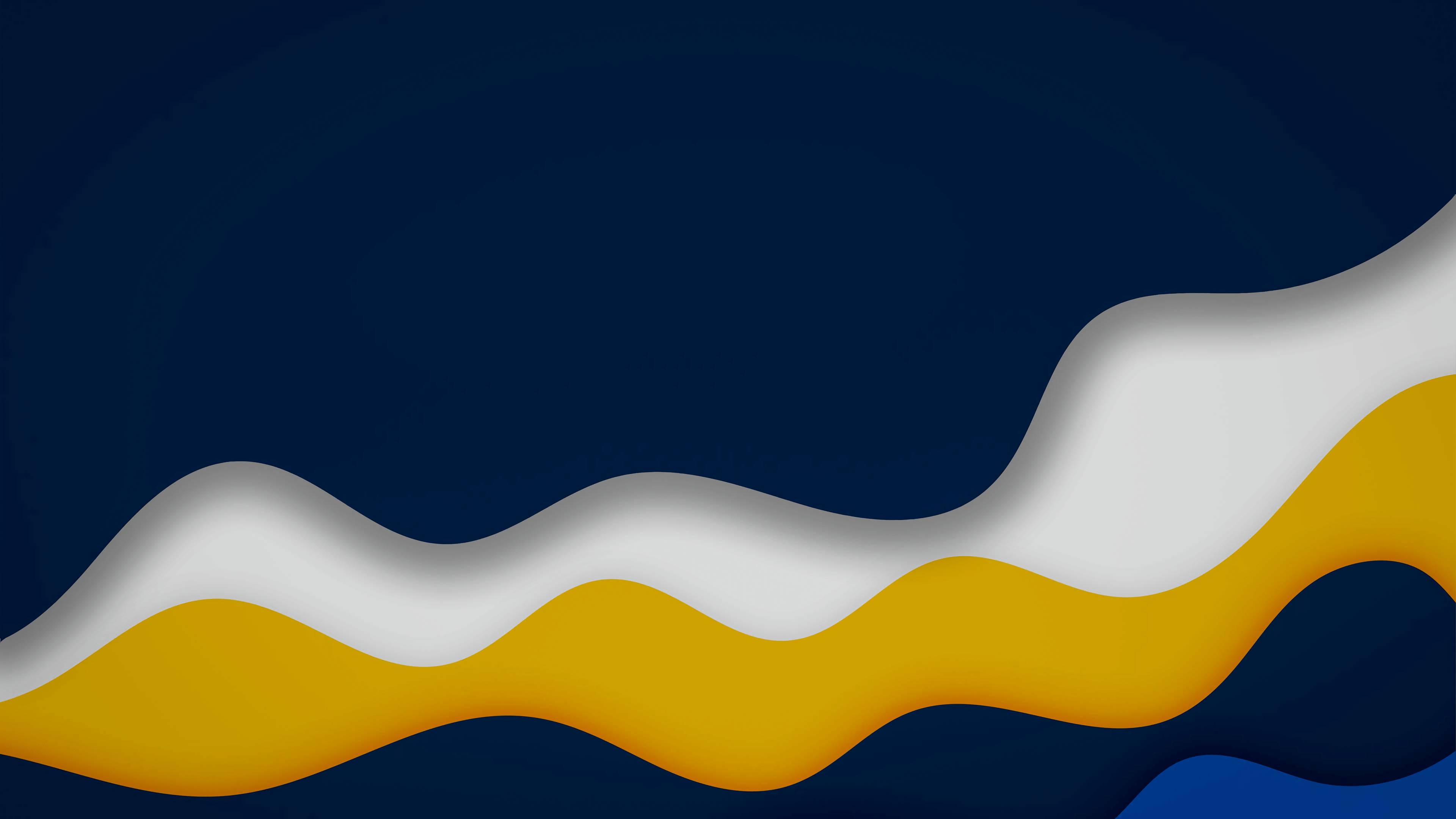 3840x2160 Download White Blue Yellow Artistic Wave 4k Ultra HD Wallpaperx2160