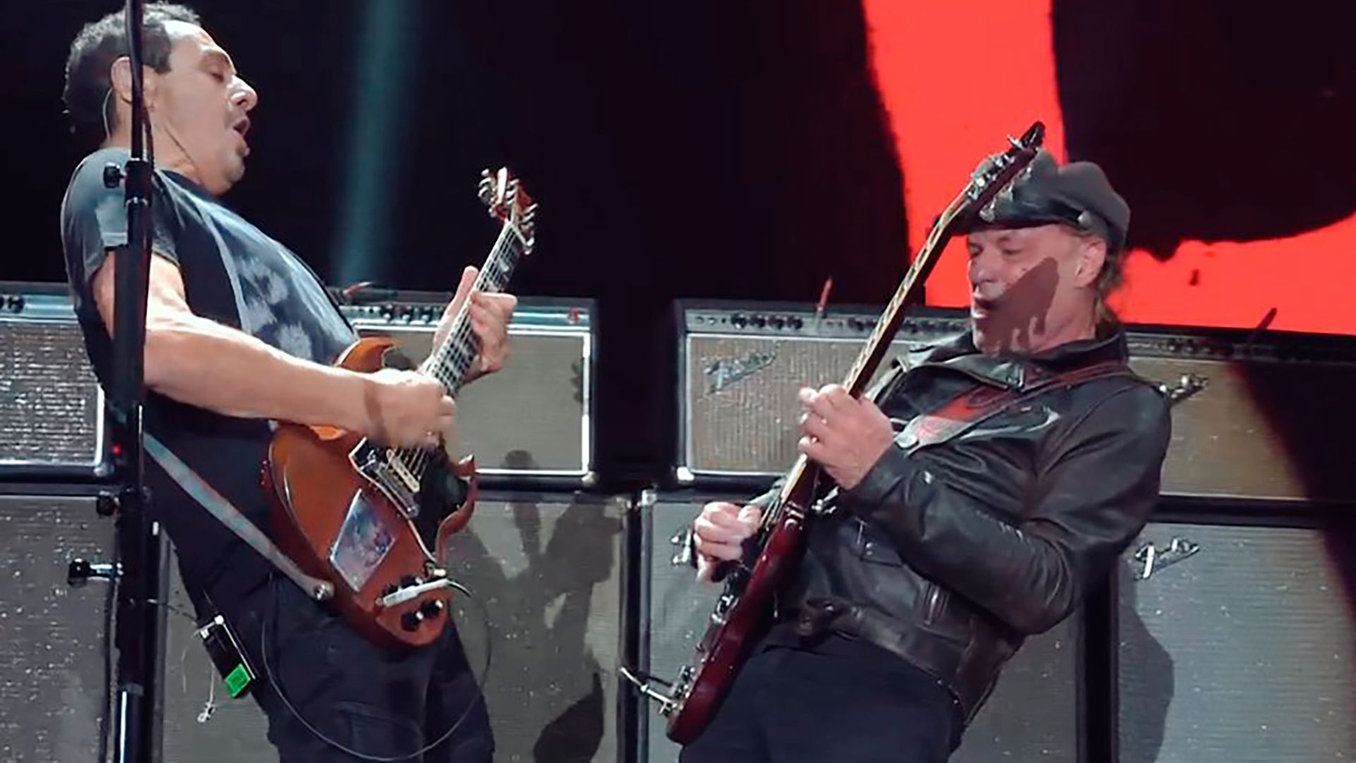1920x1080 En un histórico recital, Divididos celebró sus 35 años en Vélez y compartió el escenario con La Renga