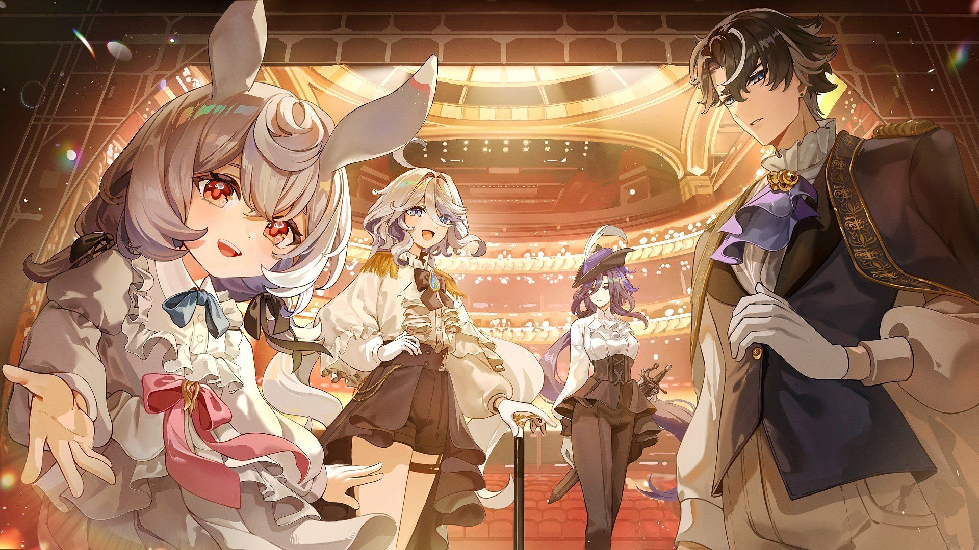 1920x1080 Genshin Impact HD Wallpaper: Furina & Sigewinne Spotlight