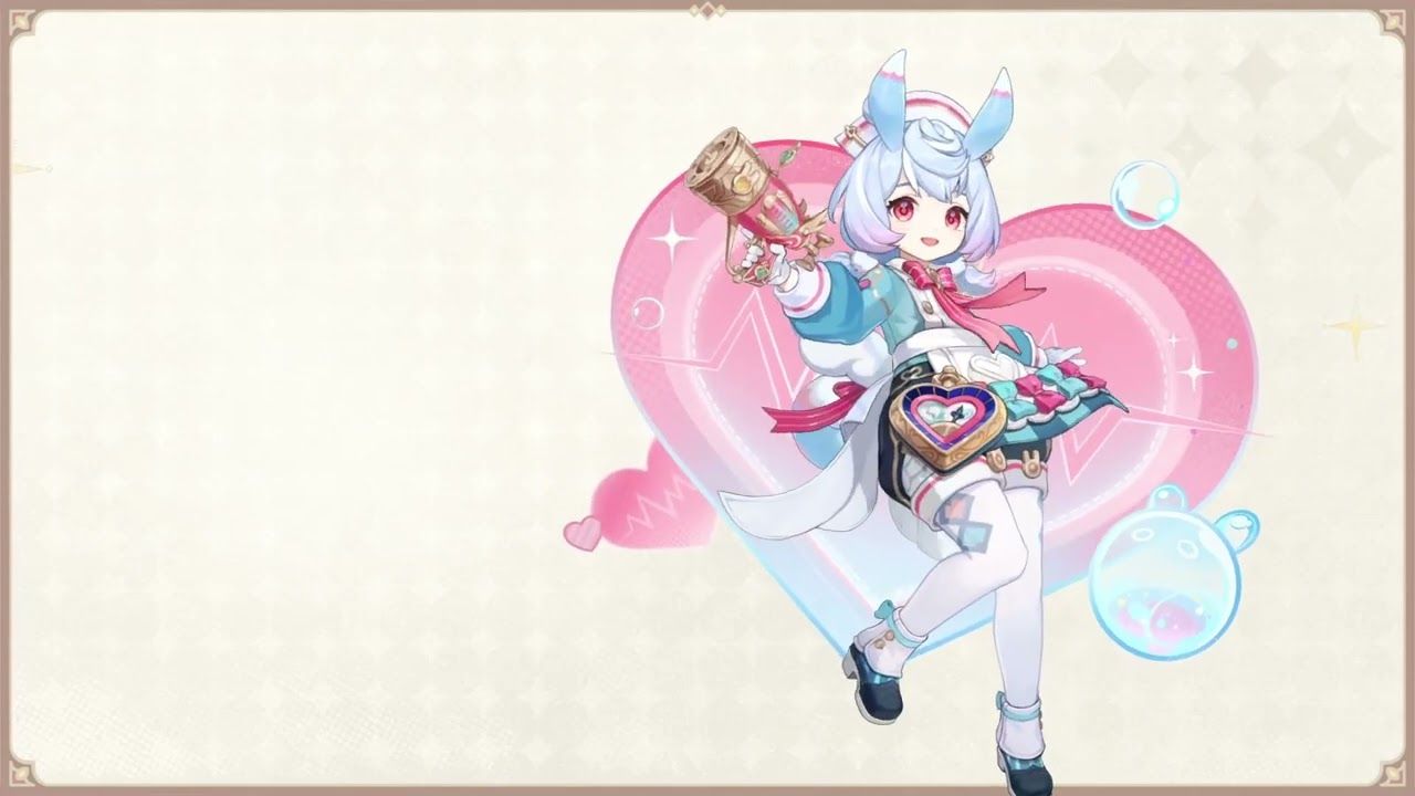 1280x720 Sigewinne Live Wallpaper Genshin Impact
