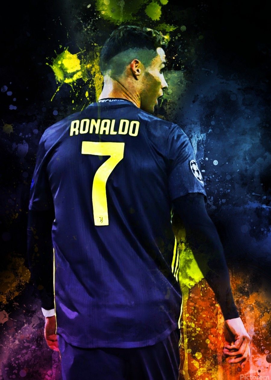 900x1260 Wallpaper Ronaldo Cristiano Jersey Dark Ronaldo Back Wallpaper Ronaldo Black Jersey