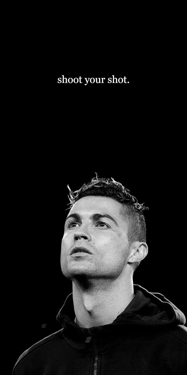 736x1472 shoot your shot ronaldo phone wallpaper aesthetic