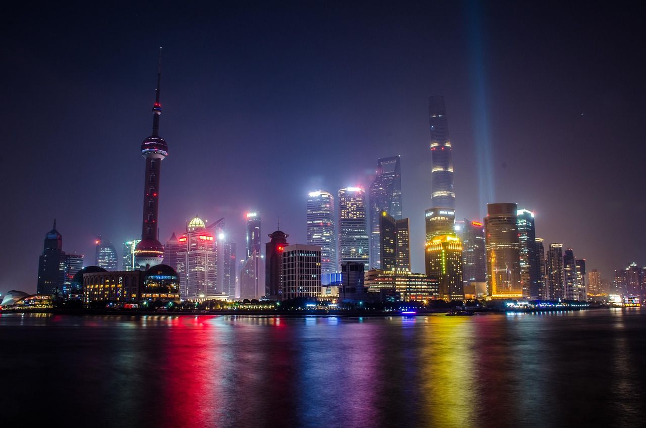 1280x848 Free Shanghai Bund Night & Shanghai Image