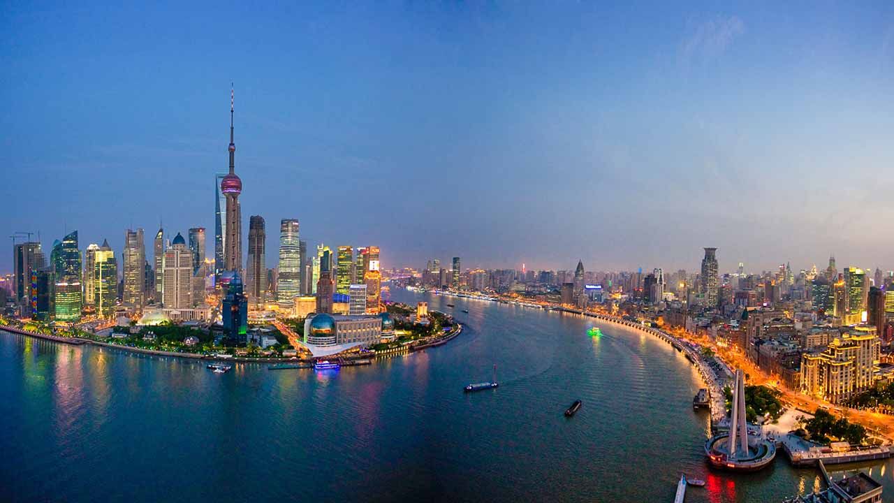 1280x720 The Bund in Shanghai