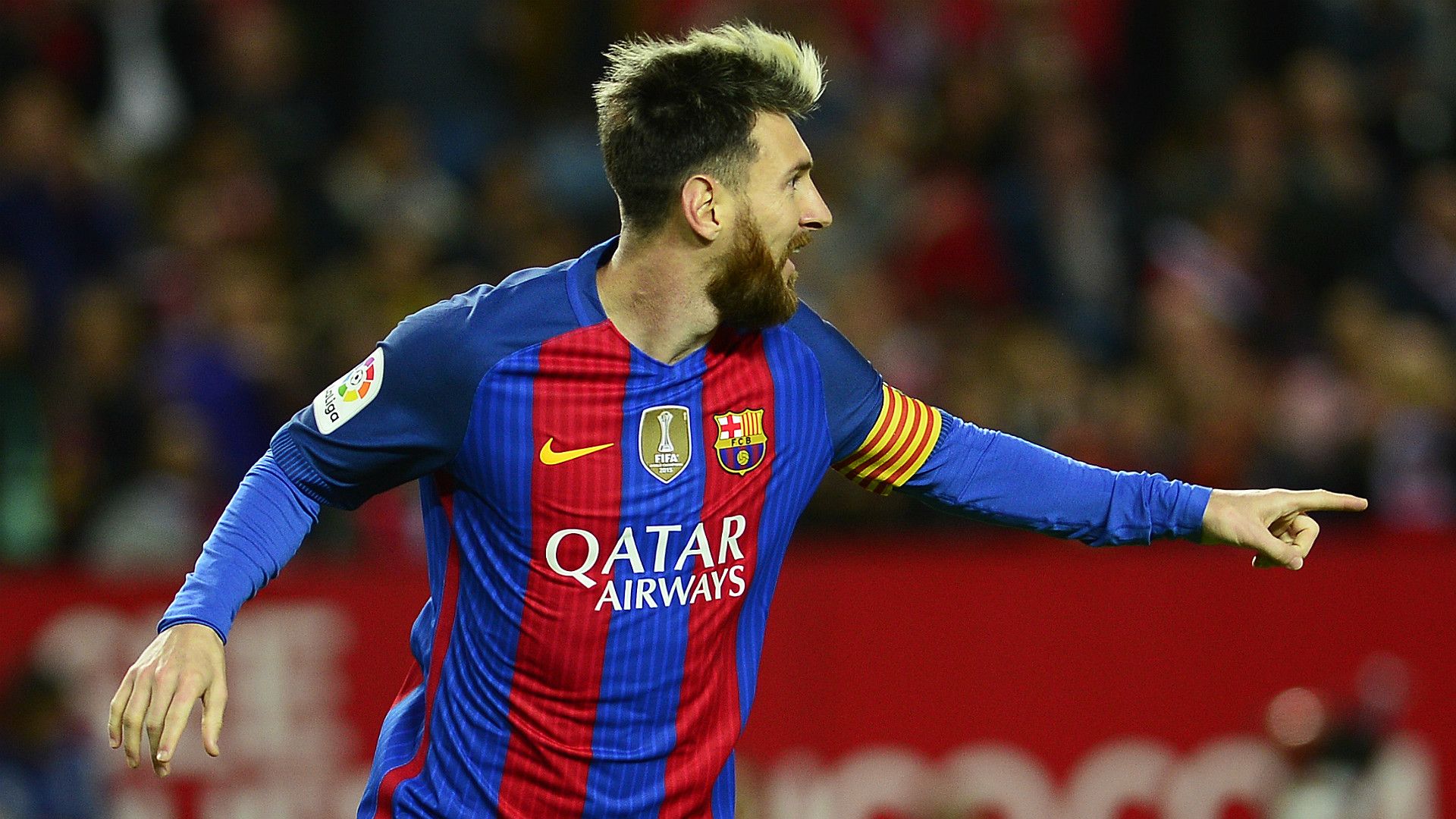 1920x1080 The Hairy Hitman: Messi's Beard Reaches Half Century Of Goals!