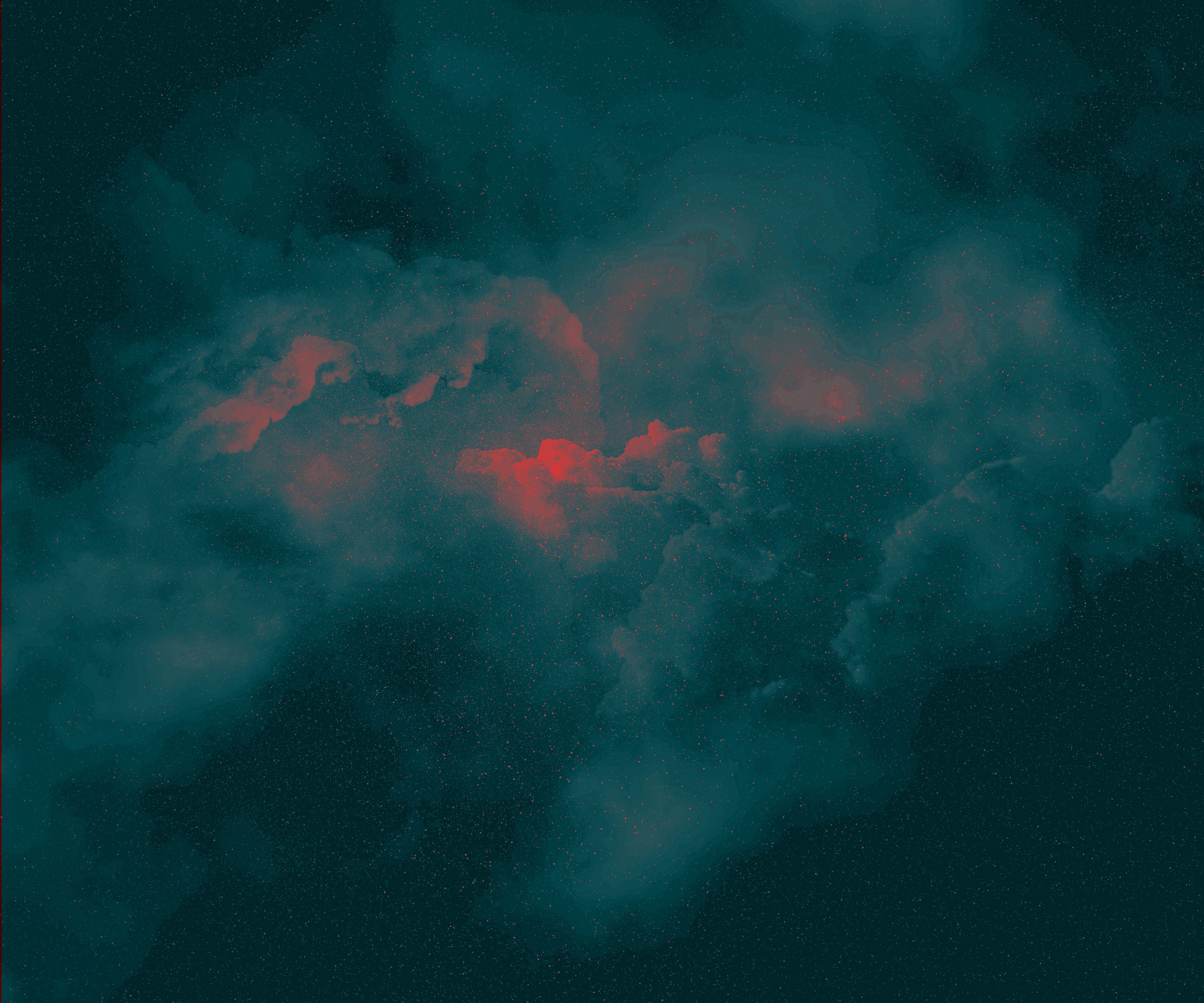 6000x5000 Wallpaper White Clouds in Blue Sky, Background Free Image