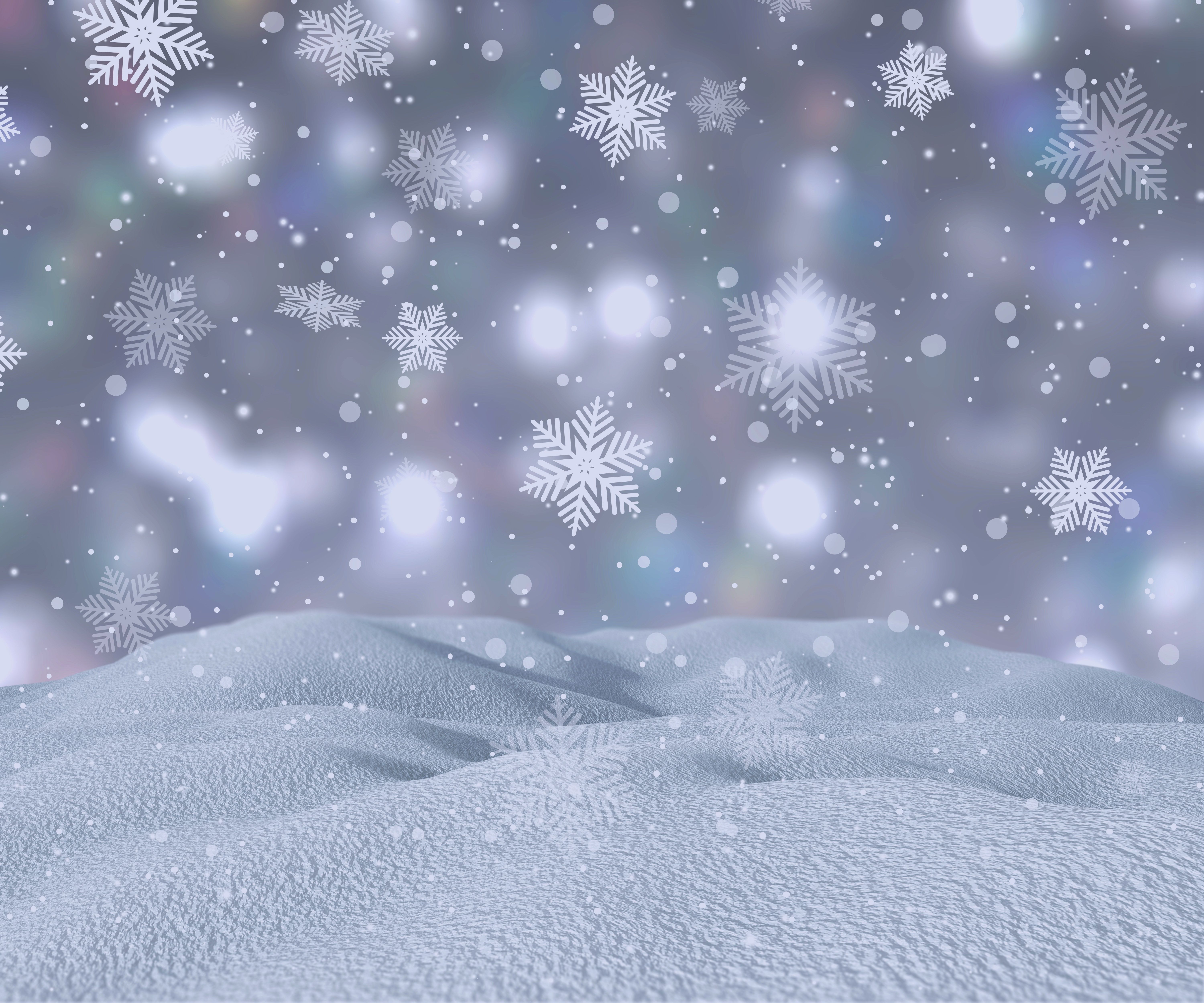 6000x5000 Wallpaper winter, snow, snowflakes, background, Christmas, winter, background, snow for mobile and desktop, section текстуры, resolution 6000x5000