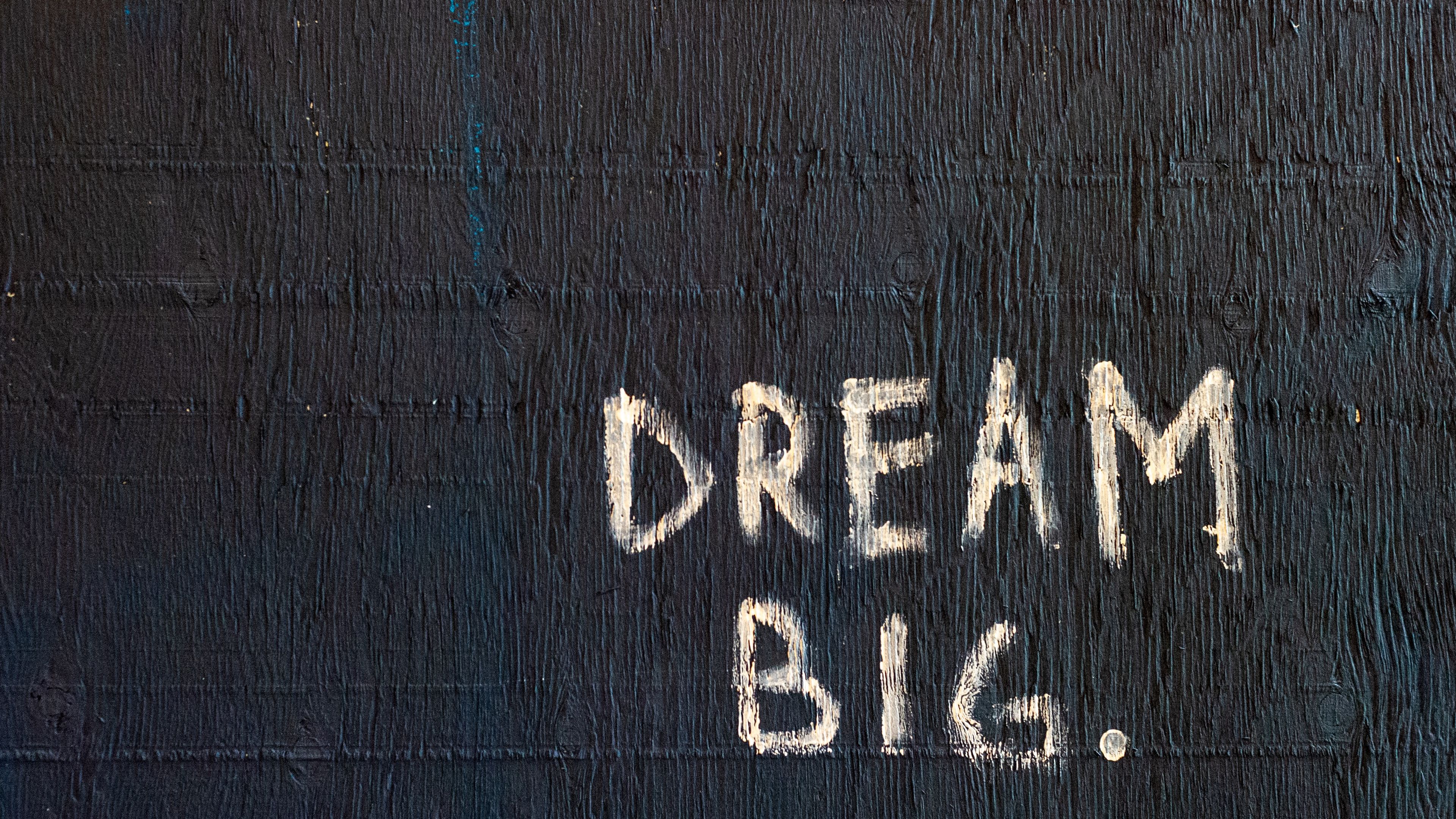 3840x2160 Dream Big 4K HD Inspirational Wallpaper