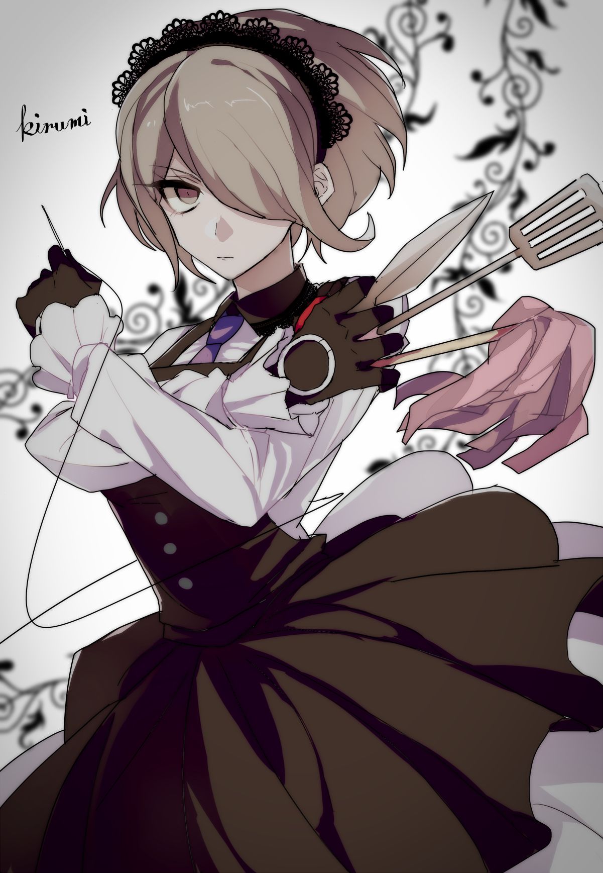 1201x1737 Toujou Kirumi Danganronpa V3 Wallpaper by Noc0 Xx Anime Image Board