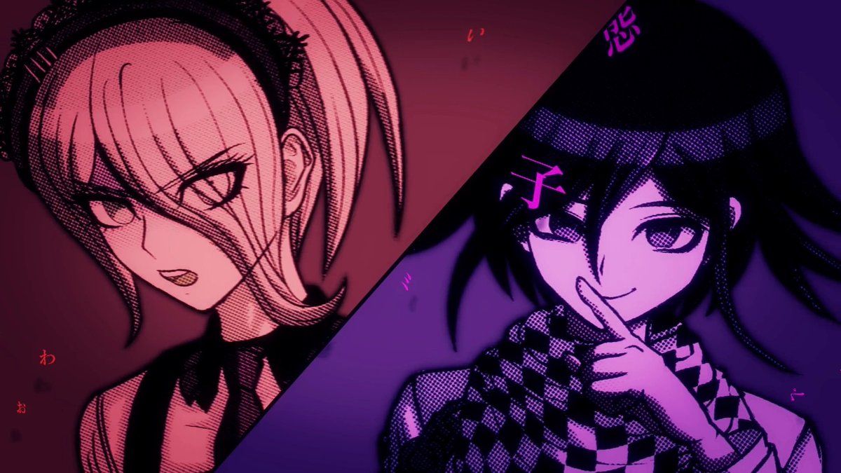 1200x675 Kokichi Ouma ft. Kirumi Tojo! happy birthday to her <3 ፧