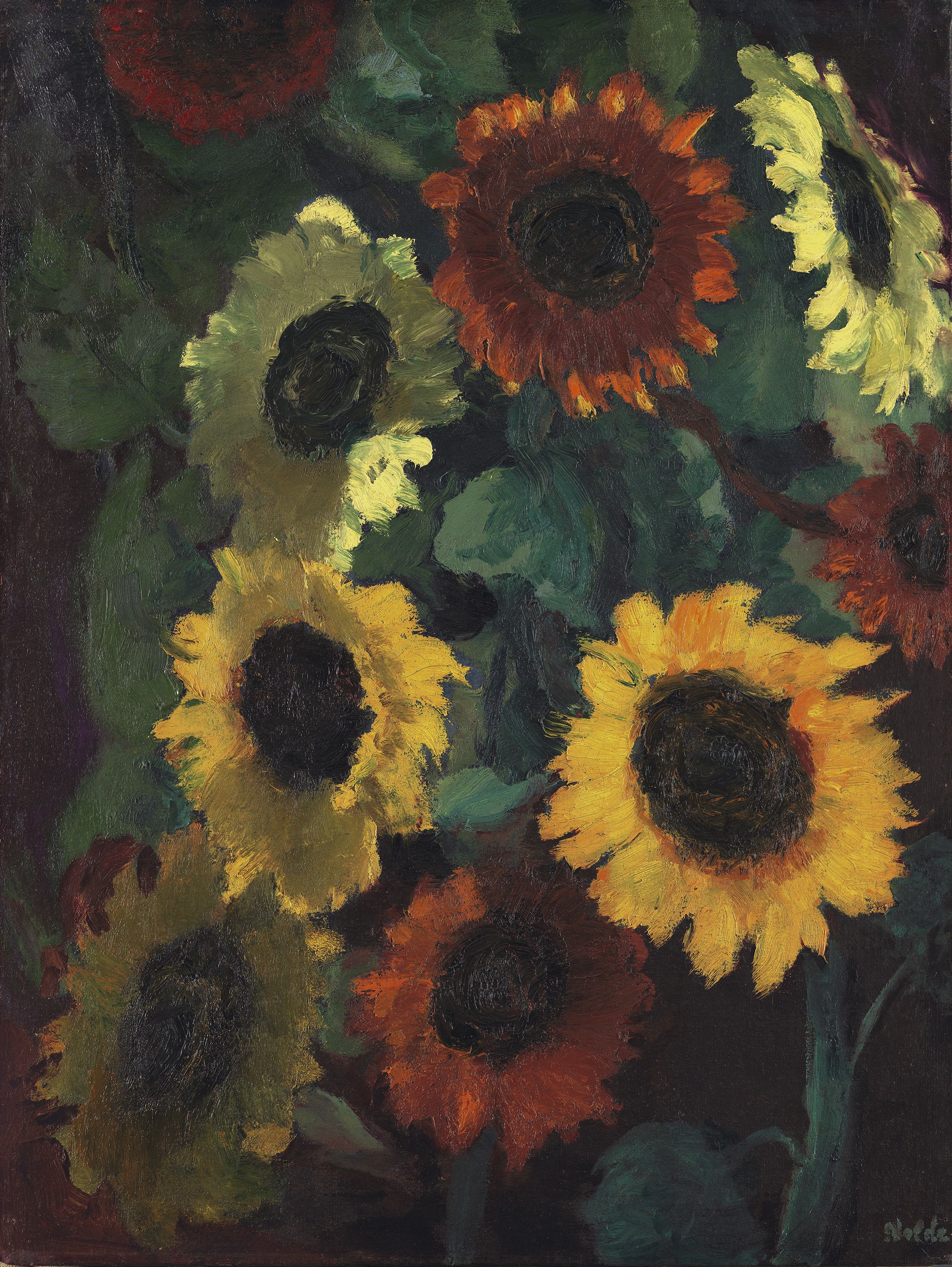 2254x3000 Emil Nolde. Flowers and Quotes. Tutt'Art. Pittura * Scultura * Poesia * Musica