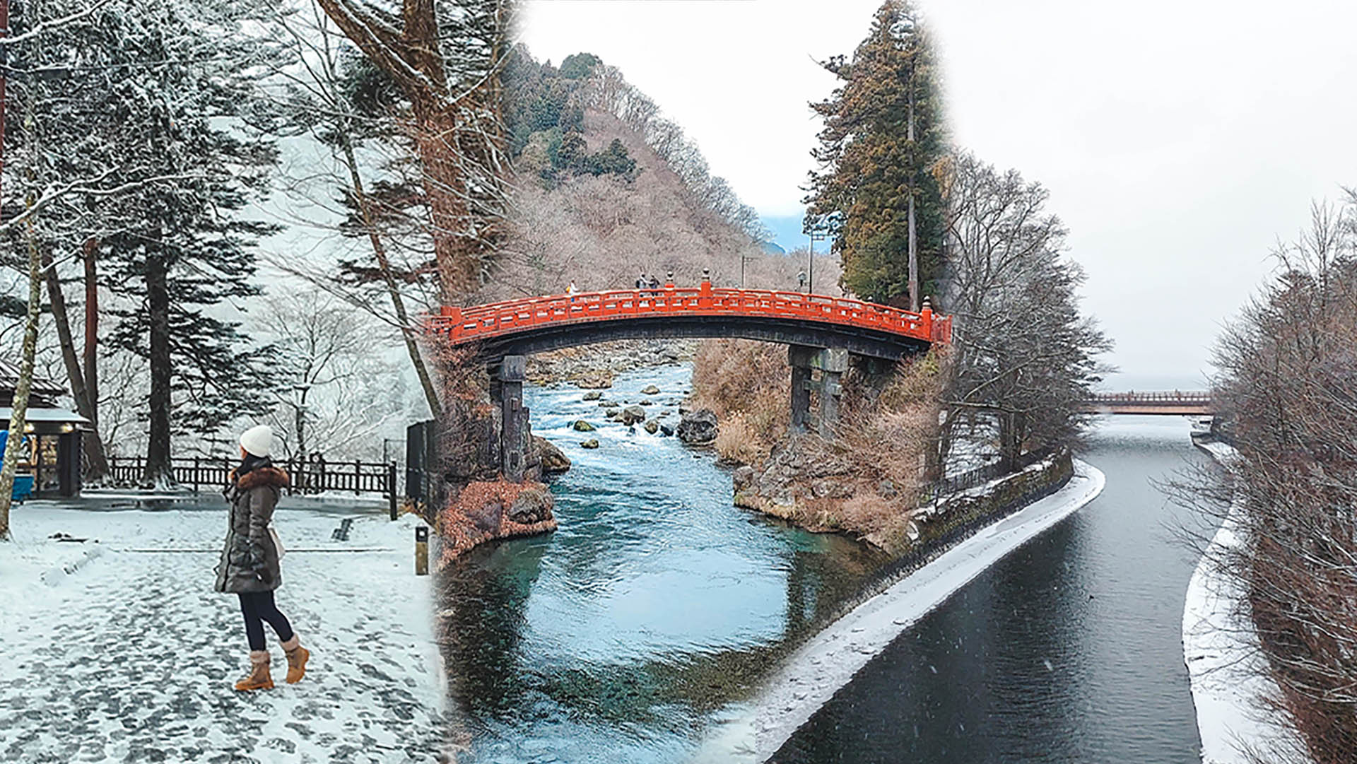1920x1081 Nikko Day Trip. Shinkyo Bridge, Kegon Falls, Daiya River, and Chuzenji Lake