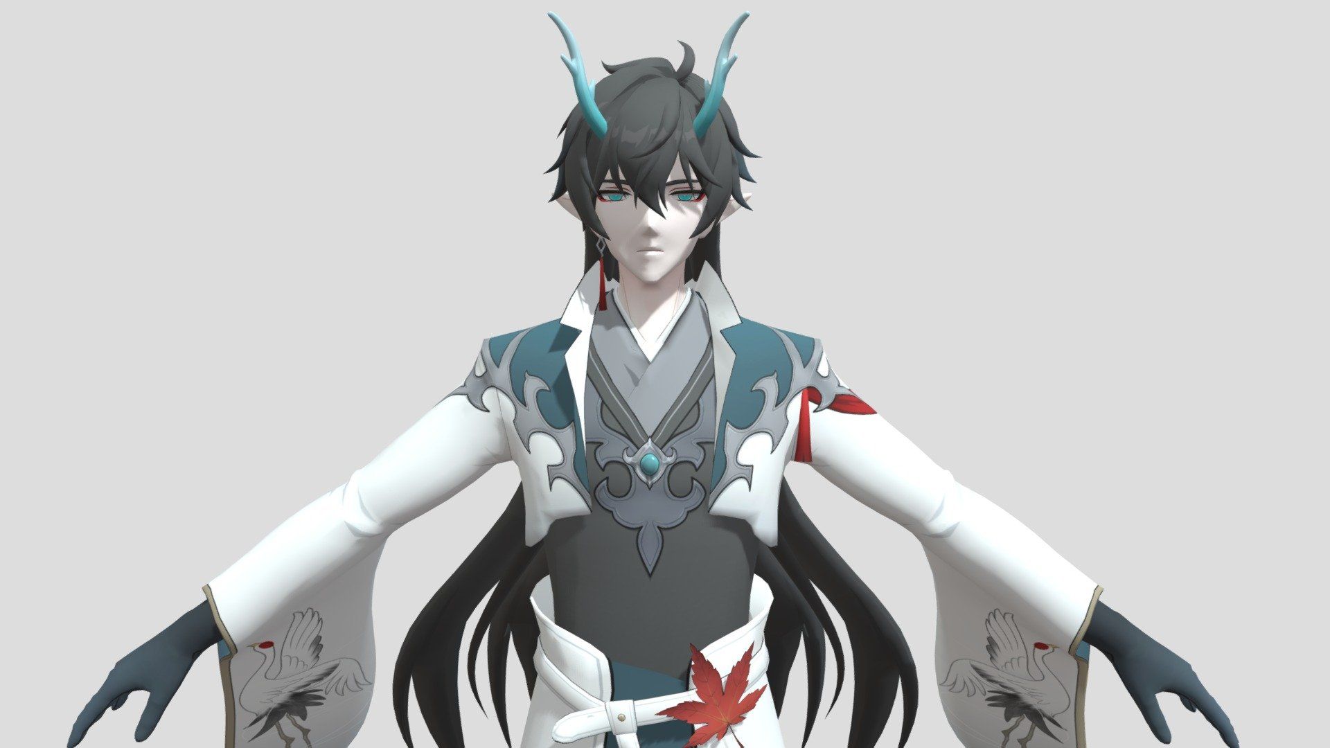 1920x1080 DAN FENG [INBIBITOR LUNAE] model by WENHUAISHI [7f64615]