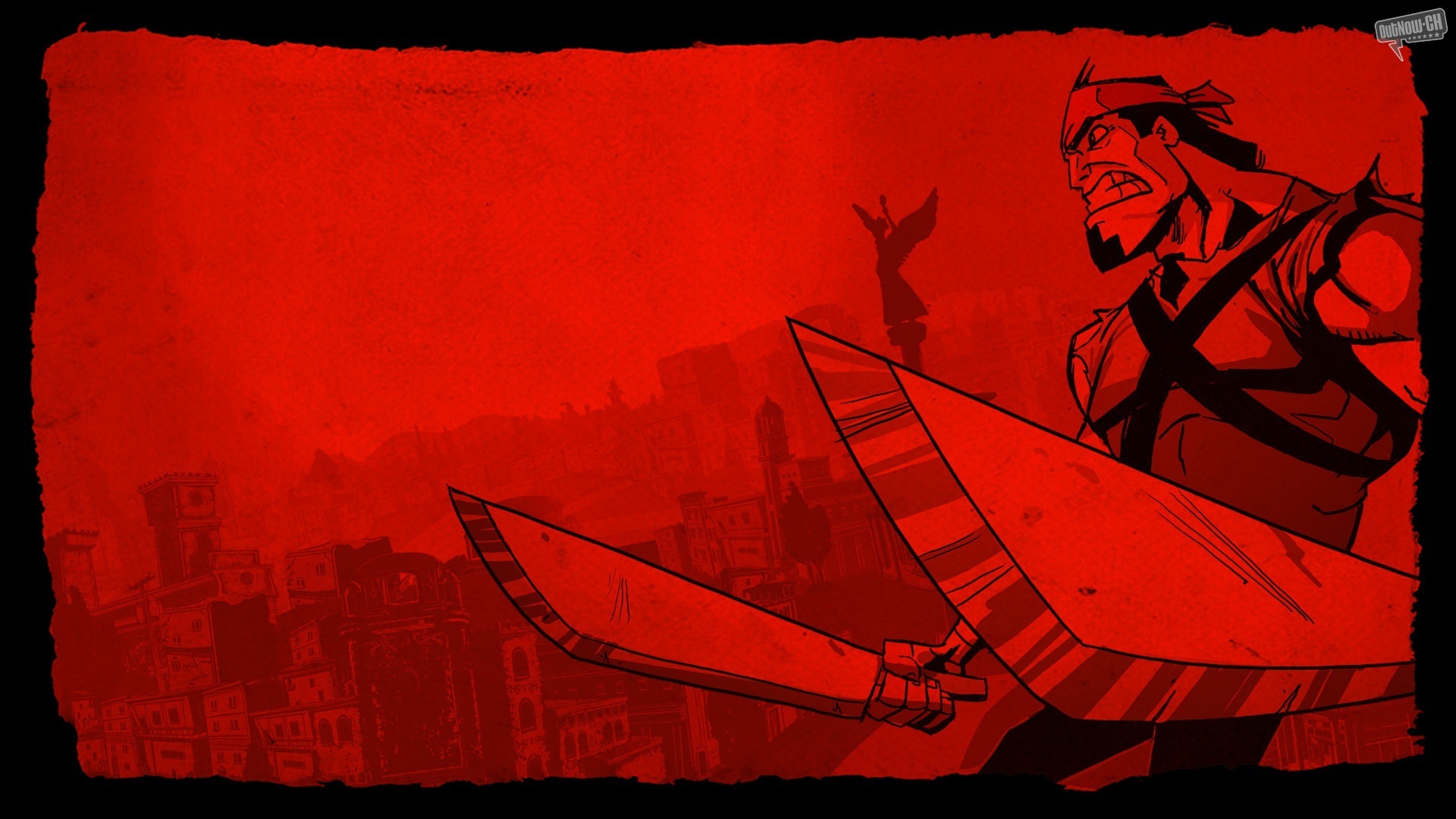 1920x1080 Wallpaper red, Schenk, Shank for mobile and desktop, section игры, resolution 1920x1080