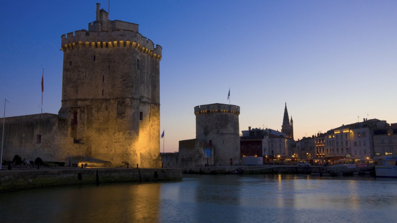 1366x768 La Rochelle. The French Atlantic Coast