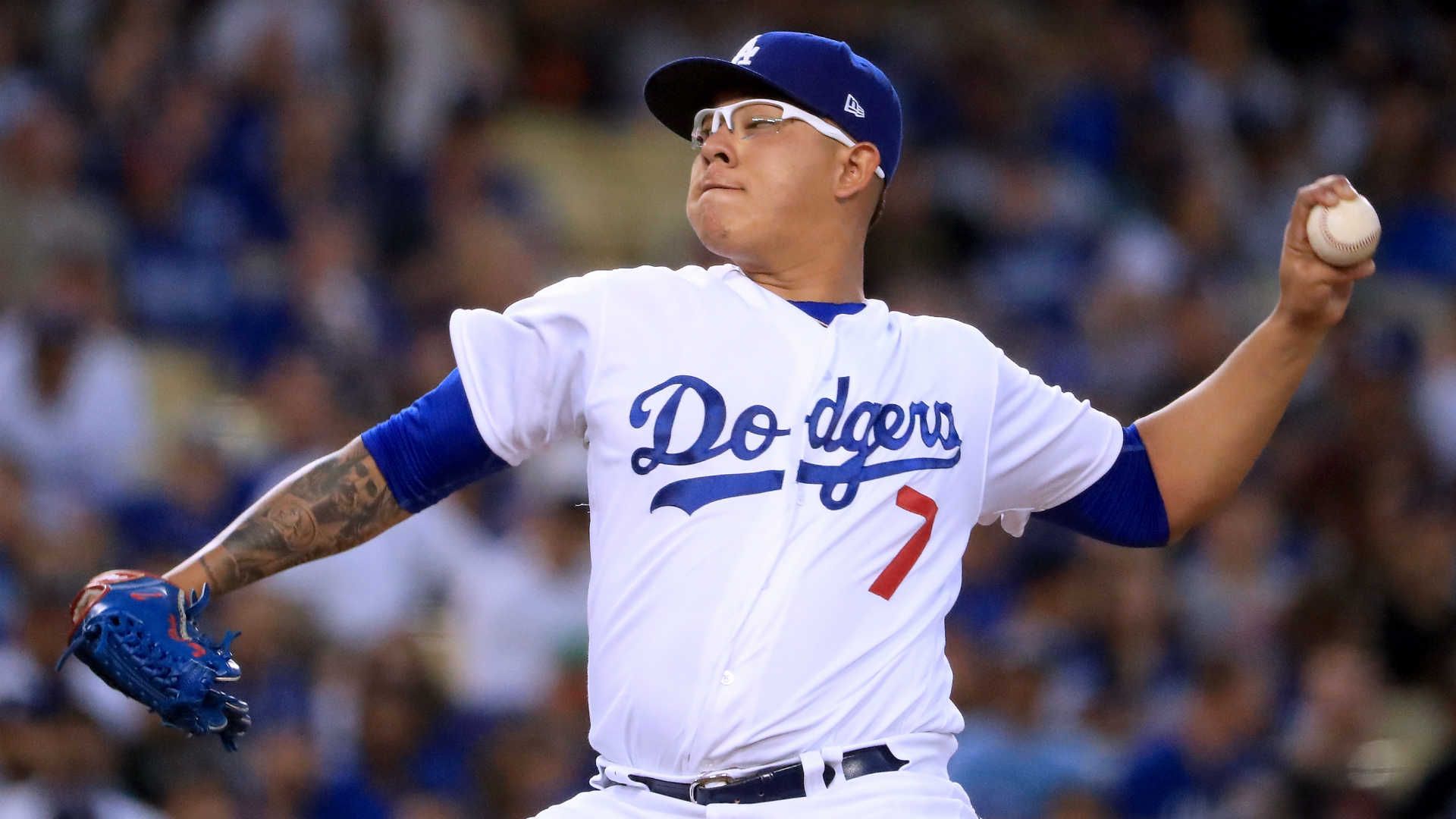 1920x1080 Julio Urías Wallpaper