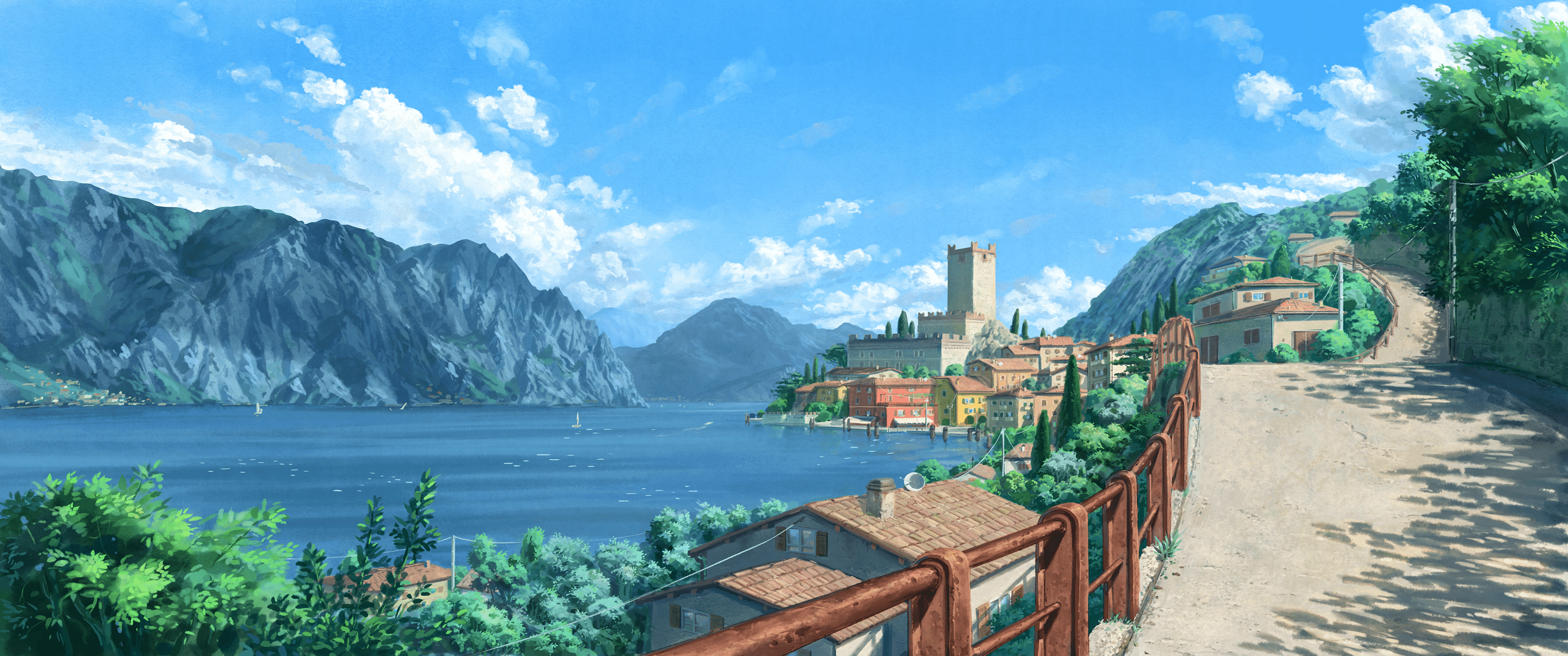 3440x1440 Summer Vibes by Camille Sule [3440x1440]