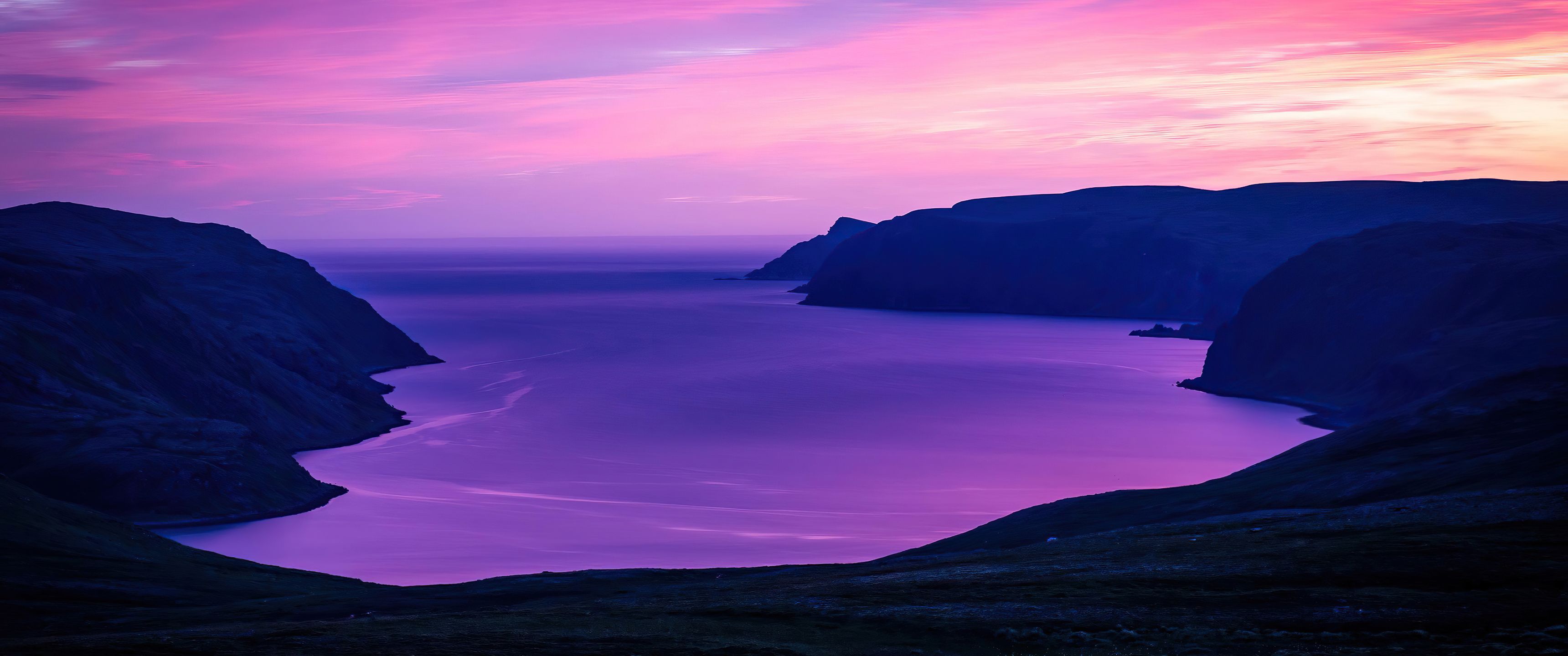 3440x1440 Summer Nights In Northern Norway 4k UltraWide Quad HD 1440P , HD 4k Wallpaper, Image, Background, Photos and Picture