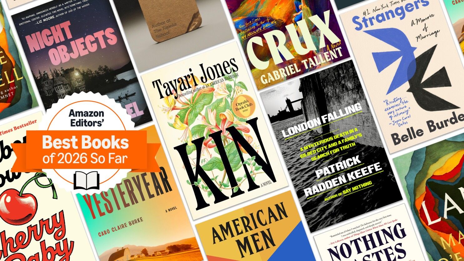 1486x836 best books of 2026 so far, according to Amazon editors