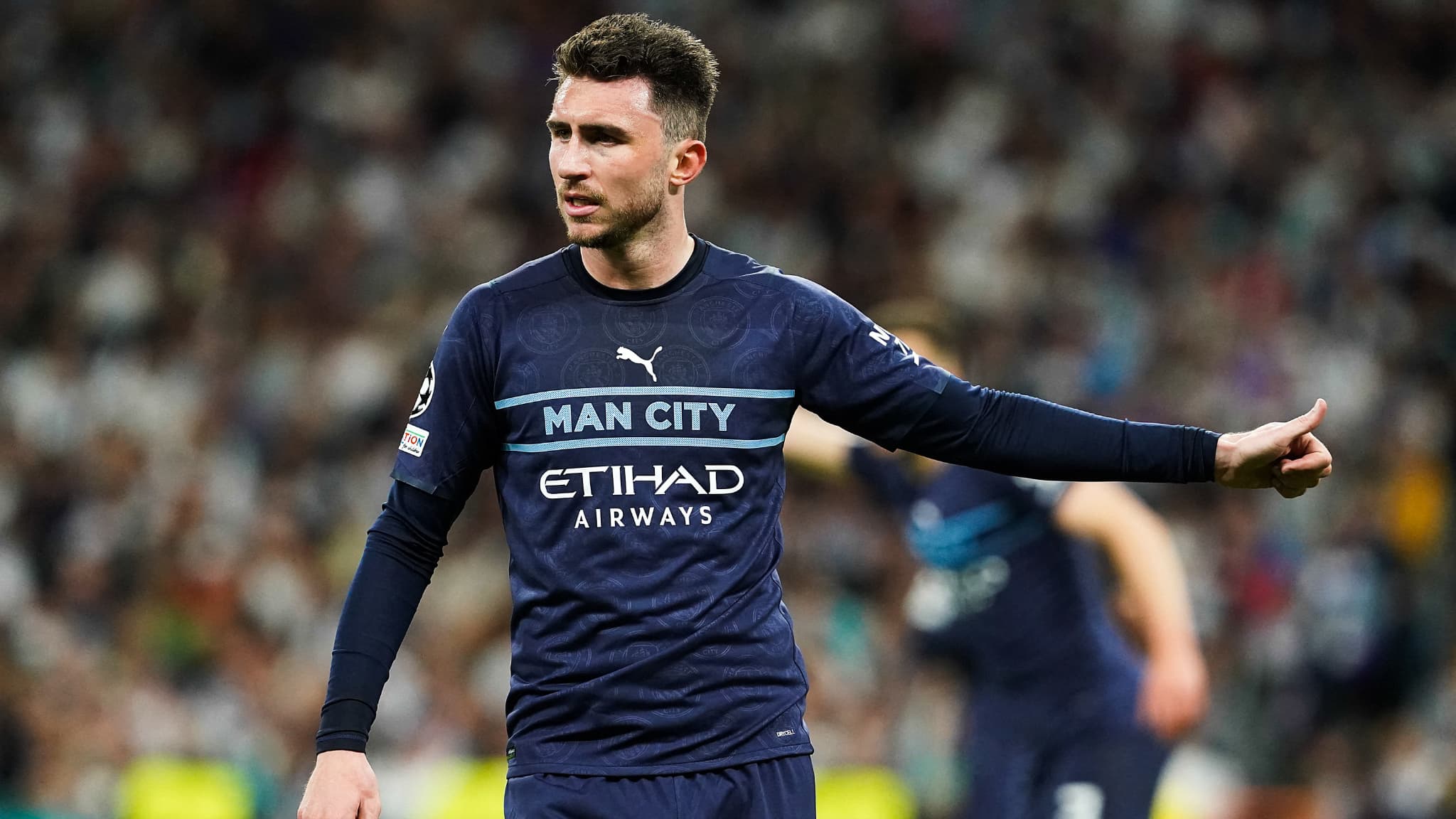 2048x1152 Manchester City, l'Espagne, Galtier, Zidane et Benzema. Aymeric Laporte, héros d'Agen, se confie