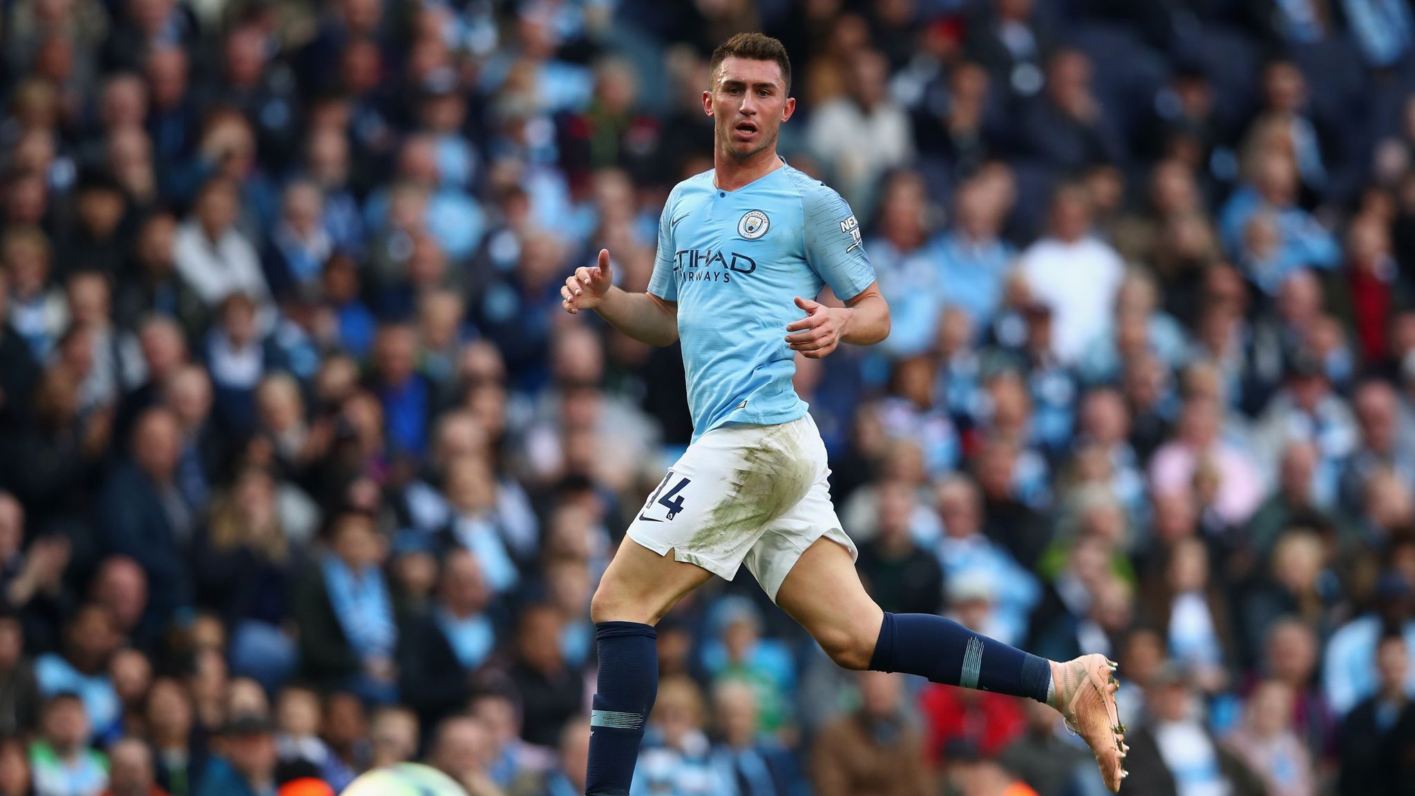 2048x1152 Manchester City defender Aymeric Laporte says the team are feeling confident ahead of Sunday's Manchester derby, live on Sky Sports