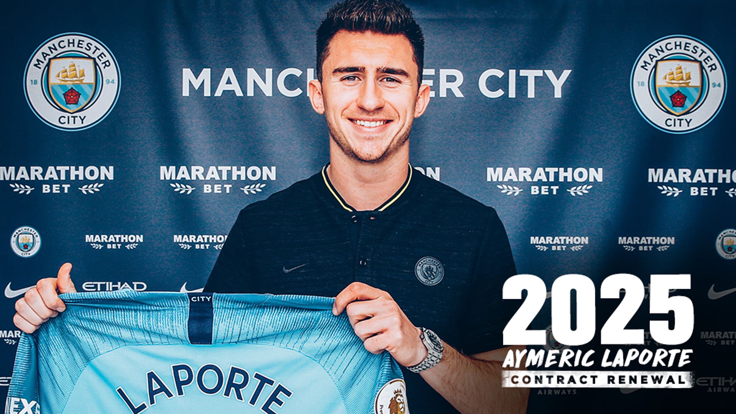 2560x1440 Aymeric Laporte: His City career so far