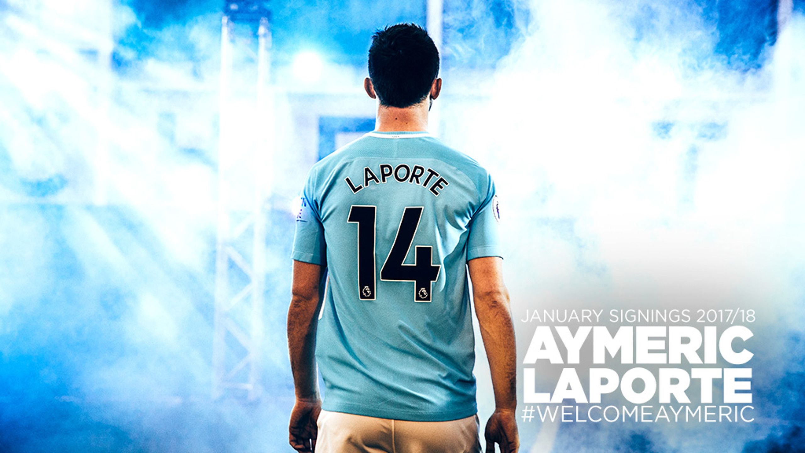 2560x1440 Aymeric Laporte: First day gallery
