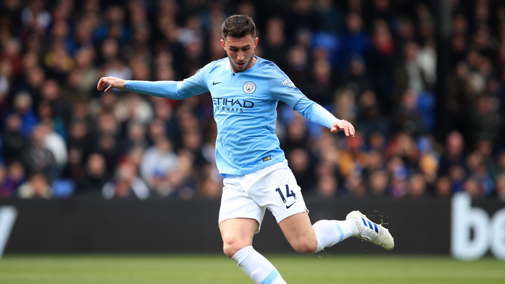2048x1152 Manchester City's focus is on Brighton, not Liverpool, insists Aymeric Laporte