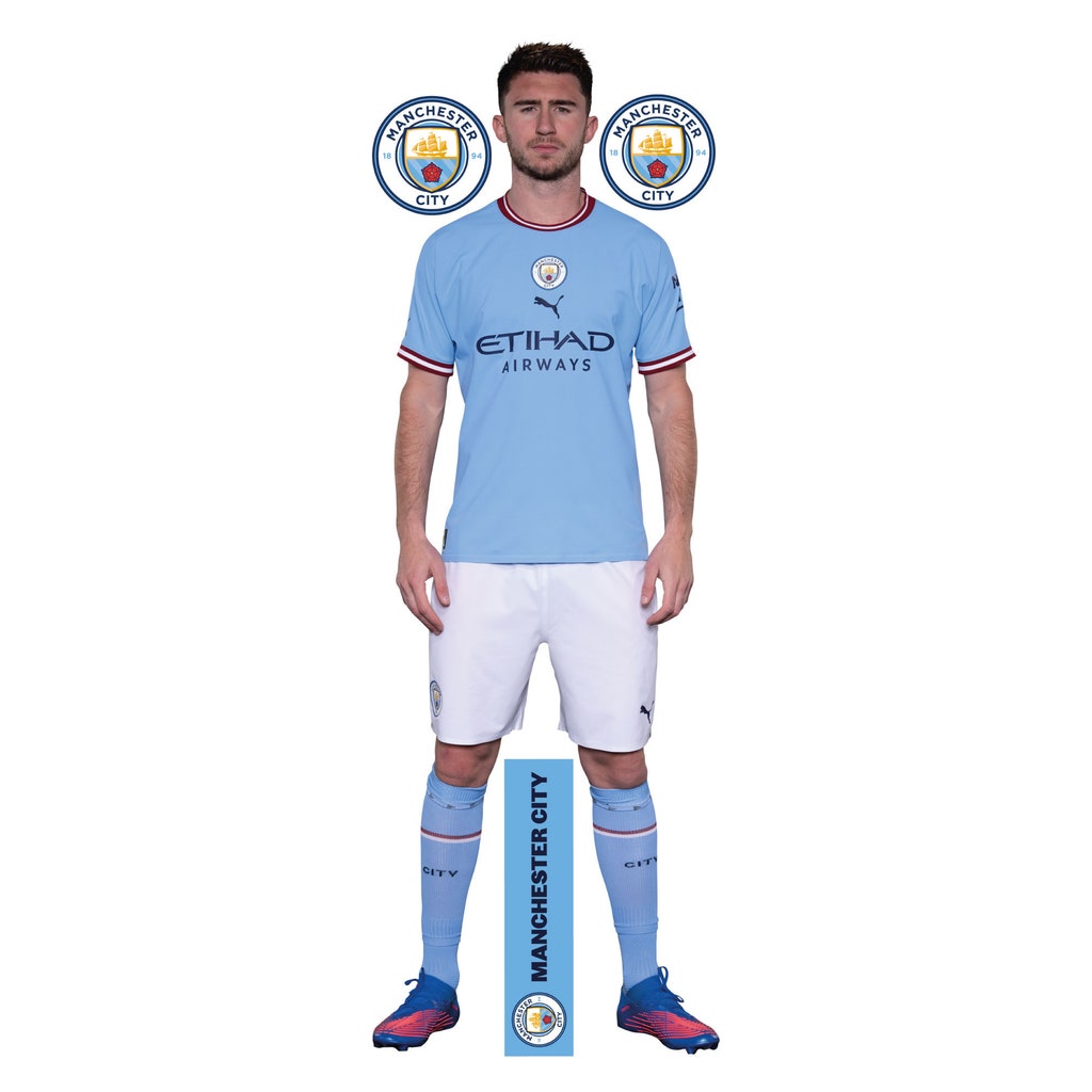 1024x1024 Official Manchester City Wall Sticker Laporte 22 23 Player Decal By Etsy
