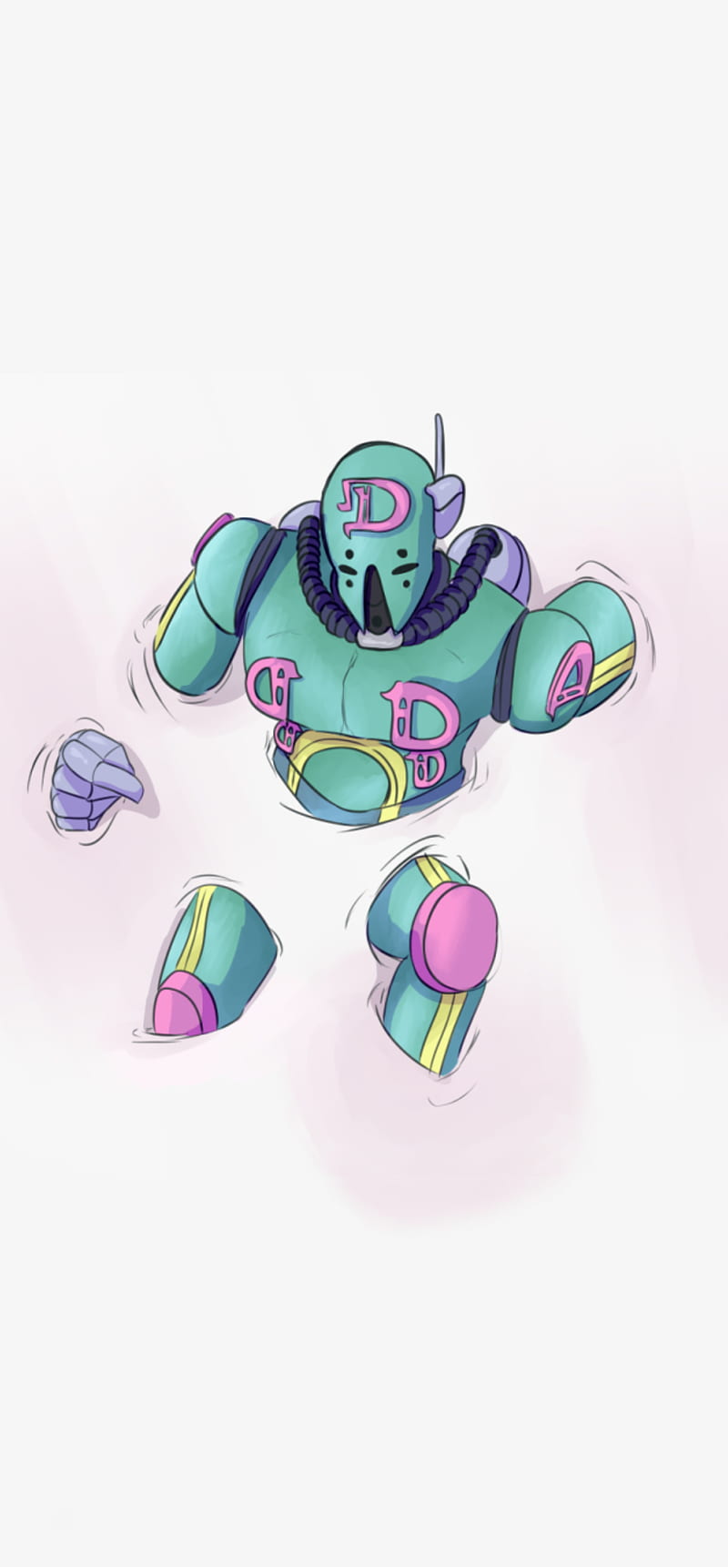 800x1721 HD diver down wallpaper