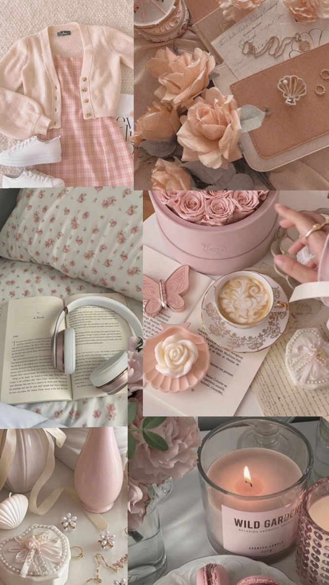 675x1200 Pink + Beige Aesthetic Wallpaper. Cool wallpaper for girls, Pink wallpaper girly, Aesthetic roses